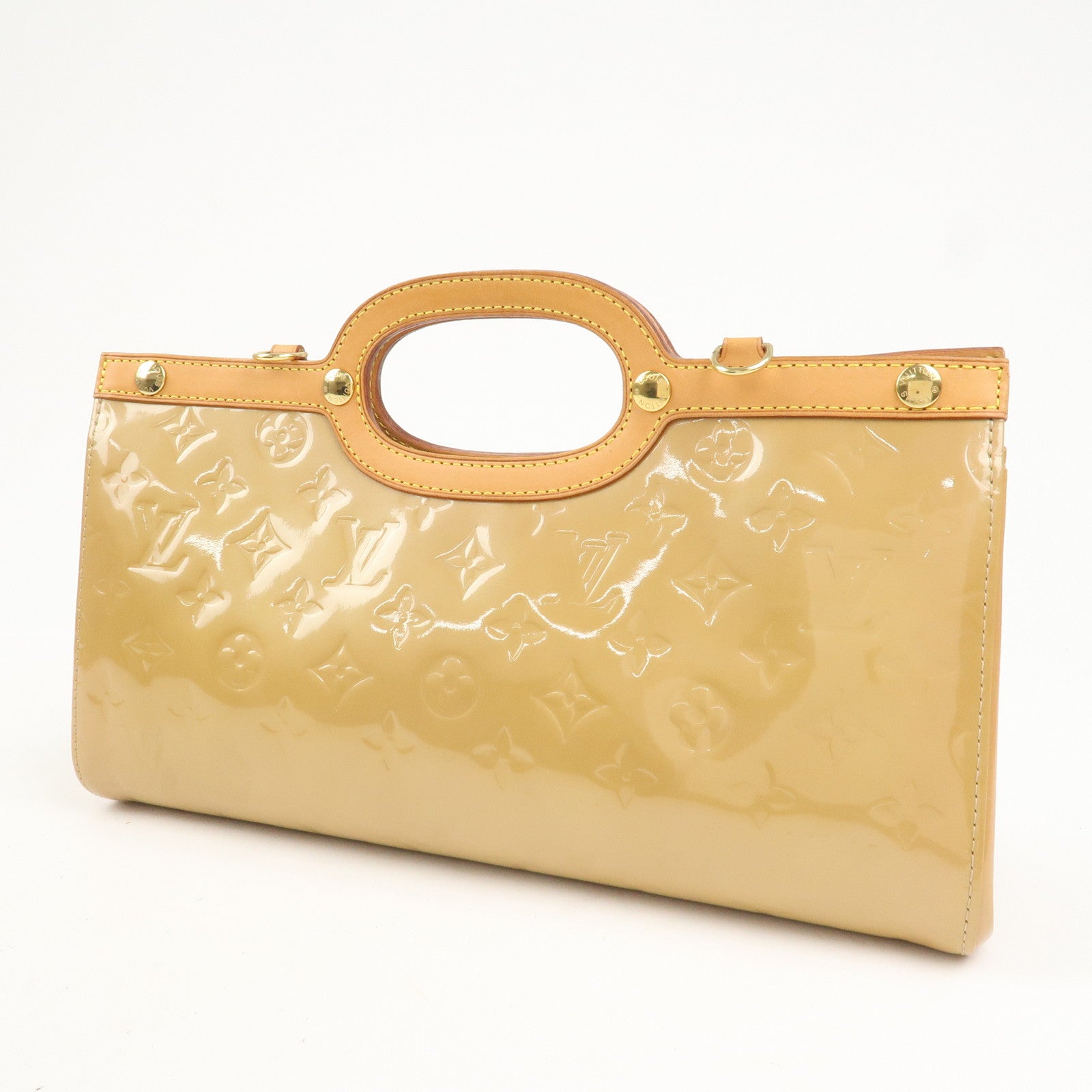 Louis Vuitton Monogram Vernis Roxbury Drive Bag Rose M91391