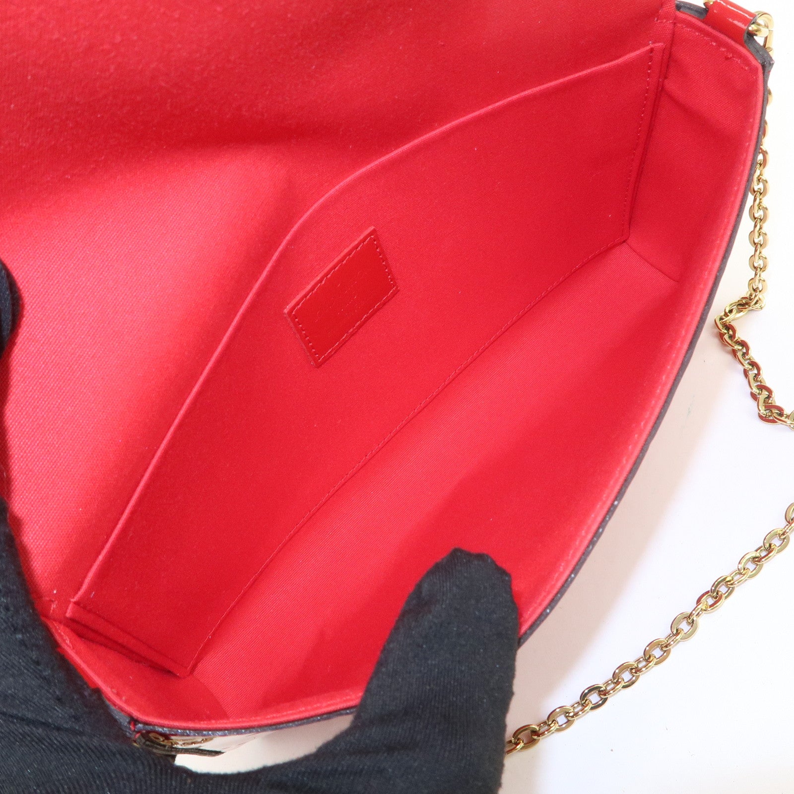 Louis Vuitton Monogram Vernis Pochette Felice Shoulder Bag M61293 Used