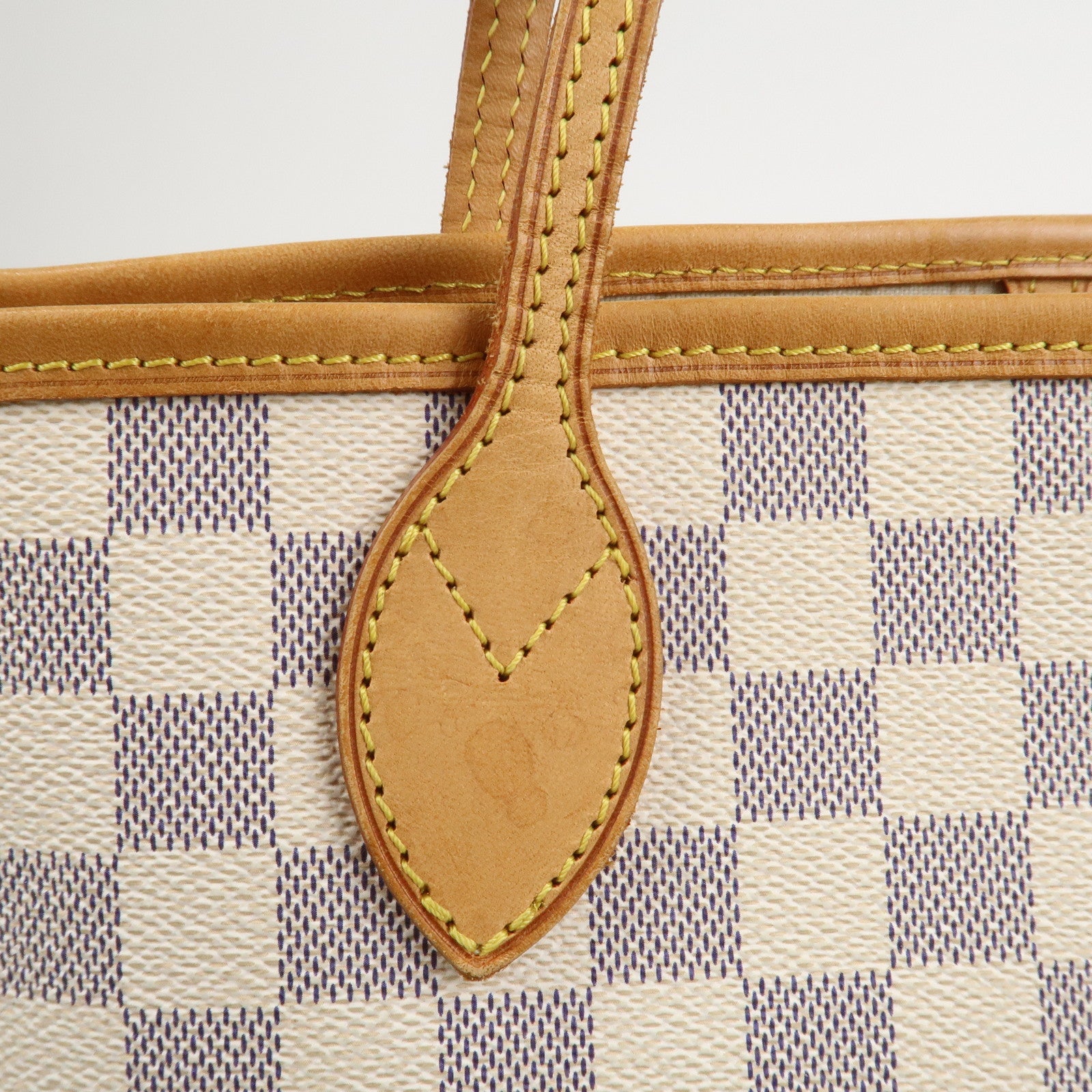Louis Vuitton Damier Azur Neverfull MM Tote Bag Shoulder Bag N51107