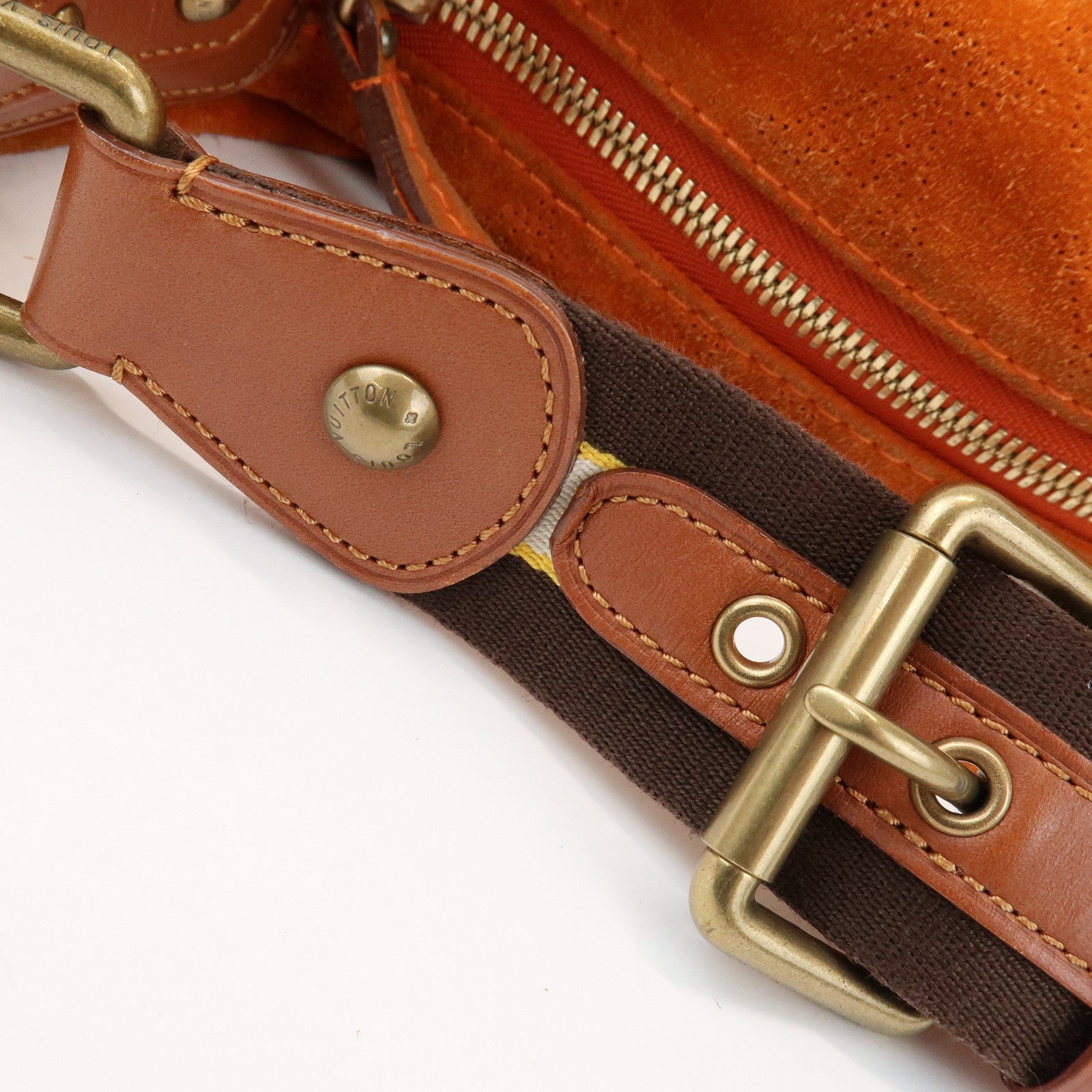 Louis Vuitton Monogram Mahina Onata GM Shoulder Bag Orange M95119