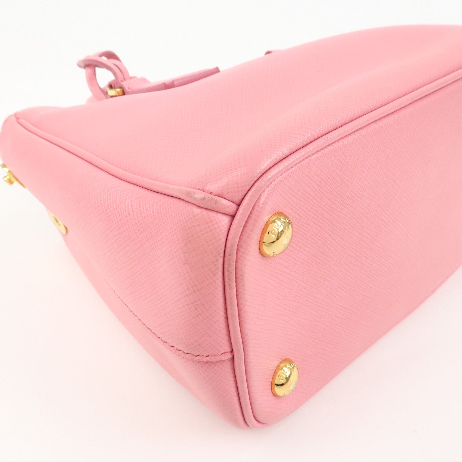 PRADA Galleria Saffiano Leather 2 Way Bag Hand Shoulder Bag 1BA896