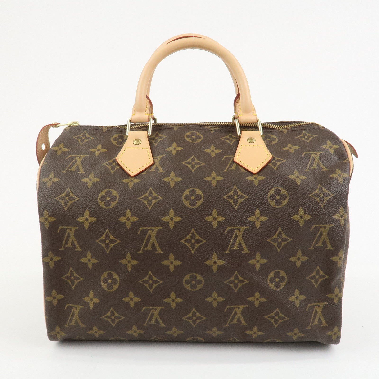 Louis Vuitton Monogram Speedy 30 Boston Bag Hand Bag Brown M41526