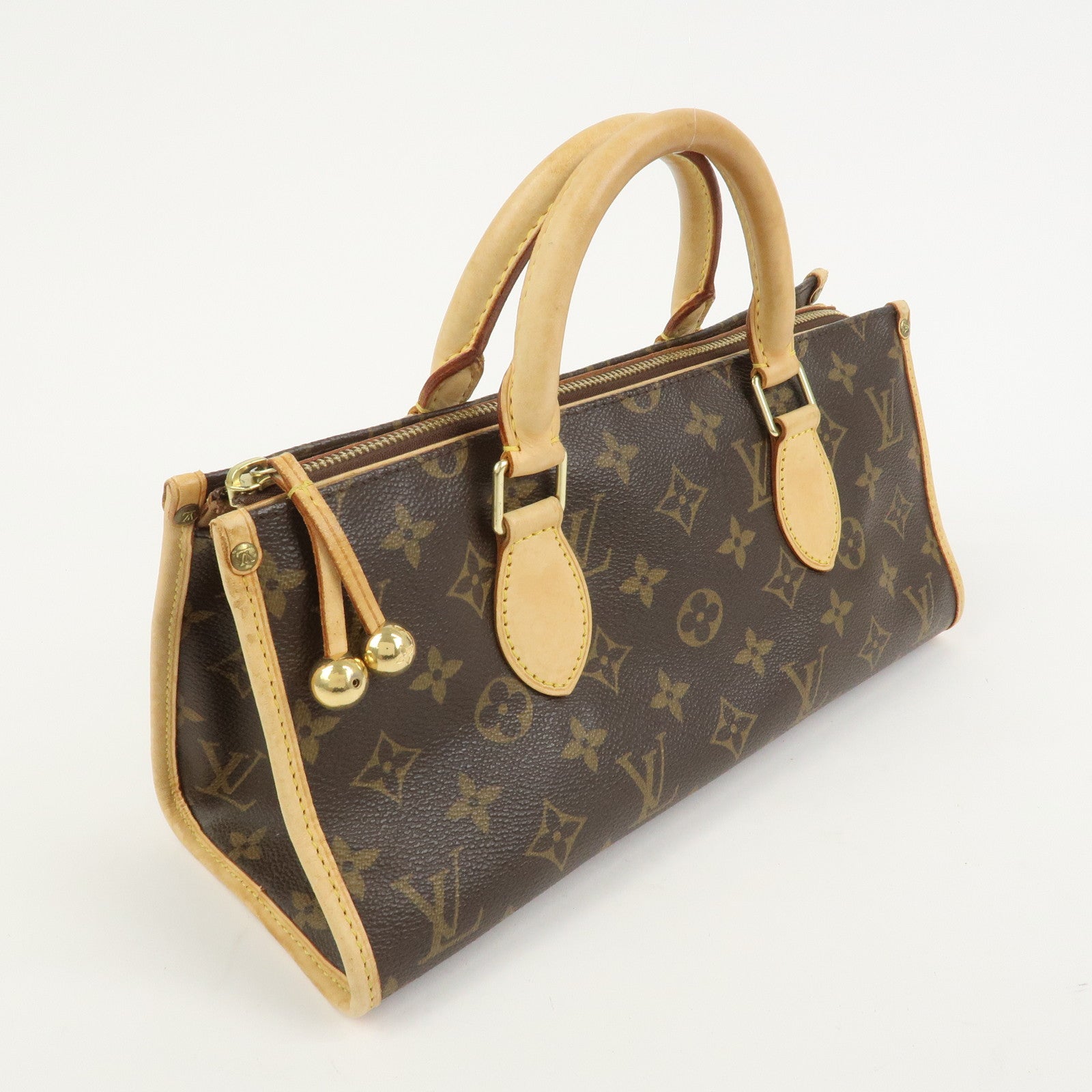Louis Vuitton Monogram Popincourt Hand Bag Brown M40009