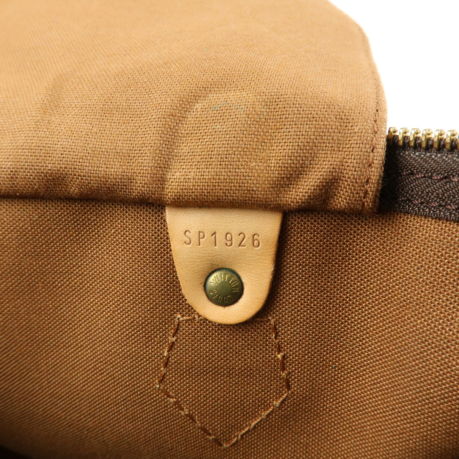Louis Vuitton Monogram Speedy 40 Hand Bag Boston Bag Brown M41522