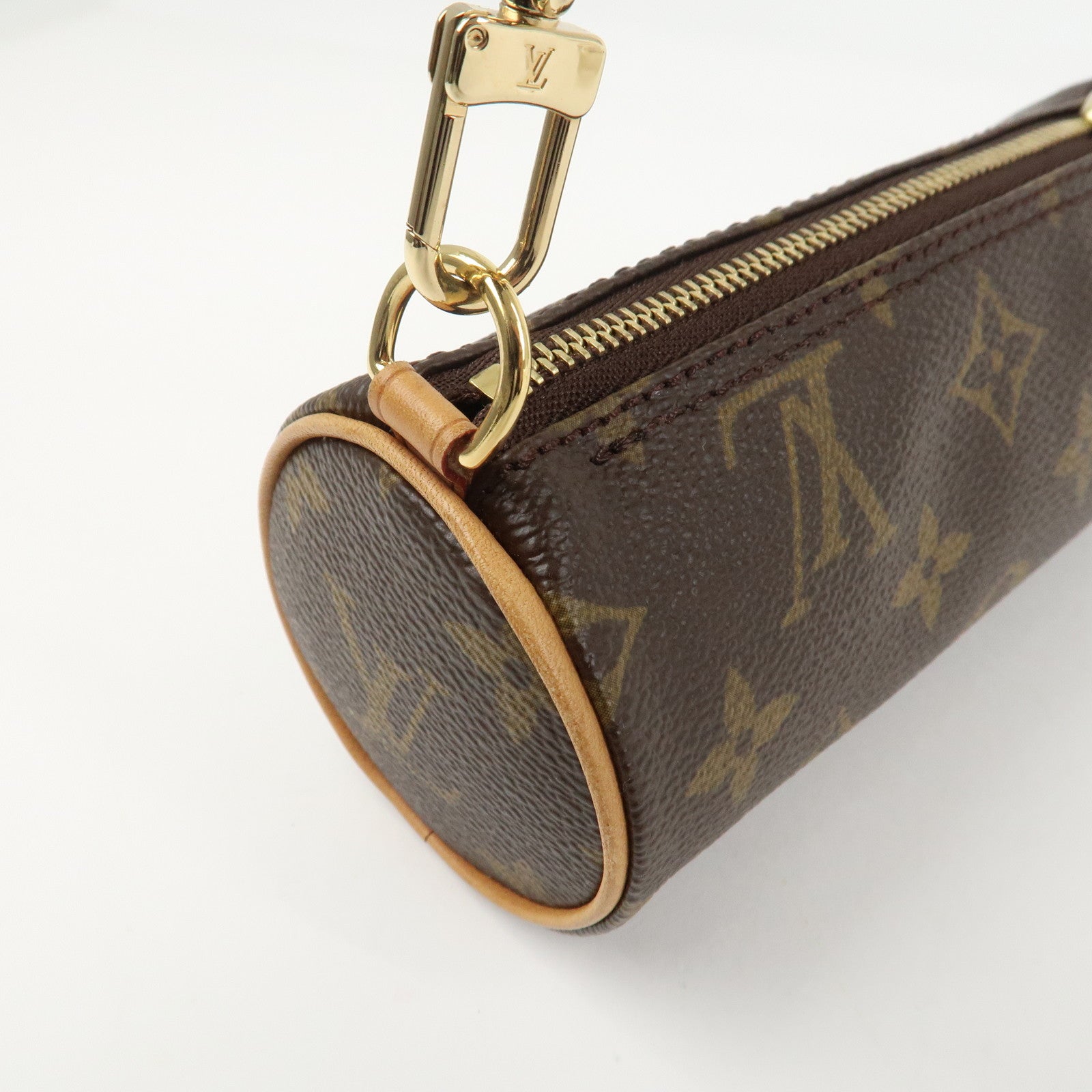 Louis Vuitton Monogram Mini Pouch for Papillon Bag Brown
