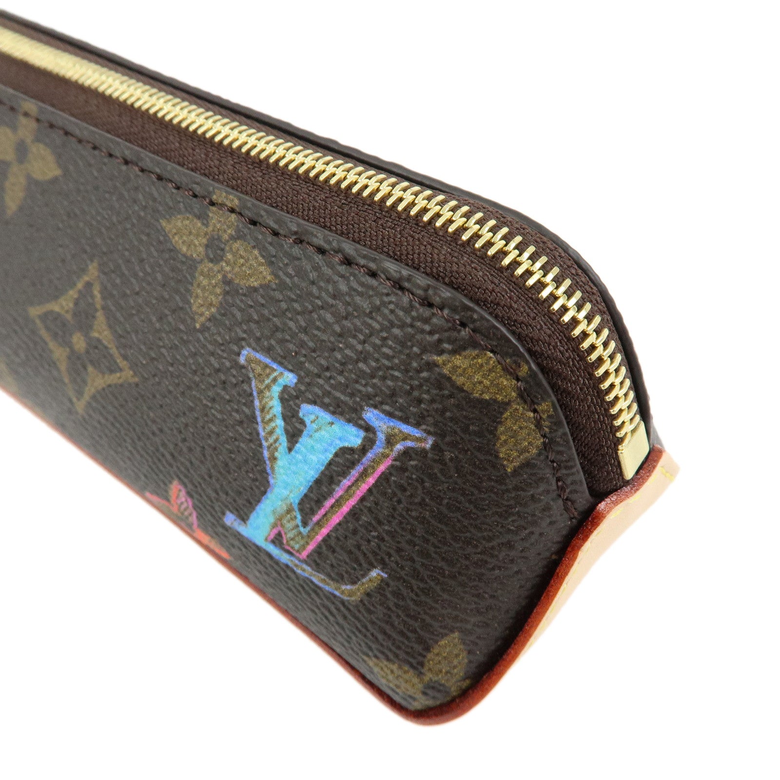 Louis Vuitton Monogram Trousse Elizabeth Art&Craft Pen Case GI0907