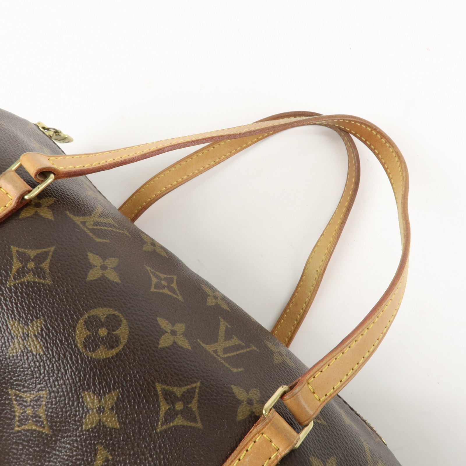 Louis Vuitton Monogram Papillon 26 Hand Bag Shoulder Bag Brown M51386 Used