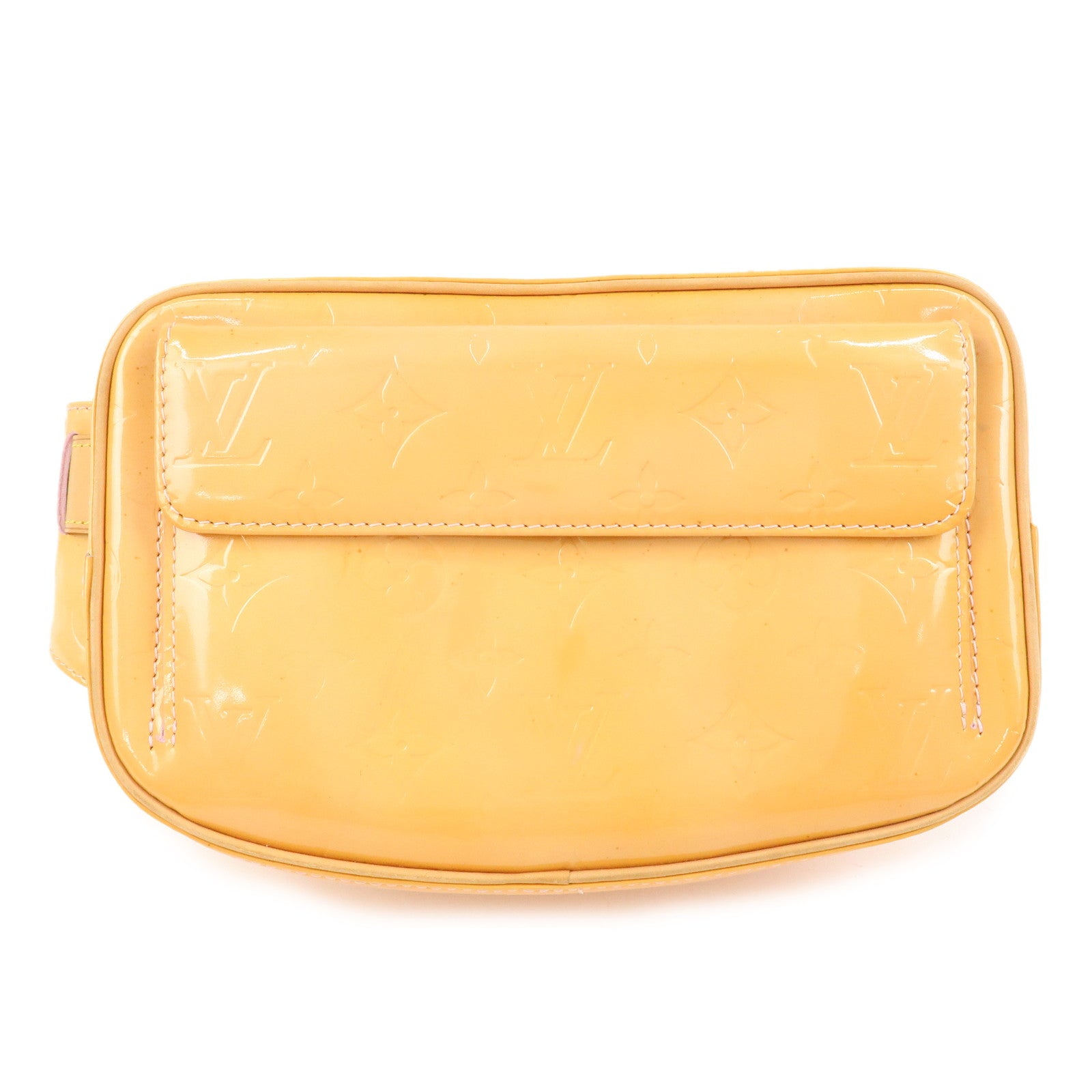 Louis Vuitton Monogram Vernis Leather Fulton Body Bag Gris M91041