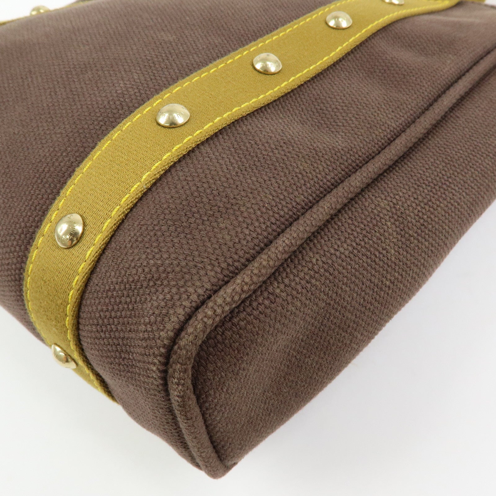 Louis Vuitton Antigua Cabas MM Tote Bag Shoulder Bag Brown M40086