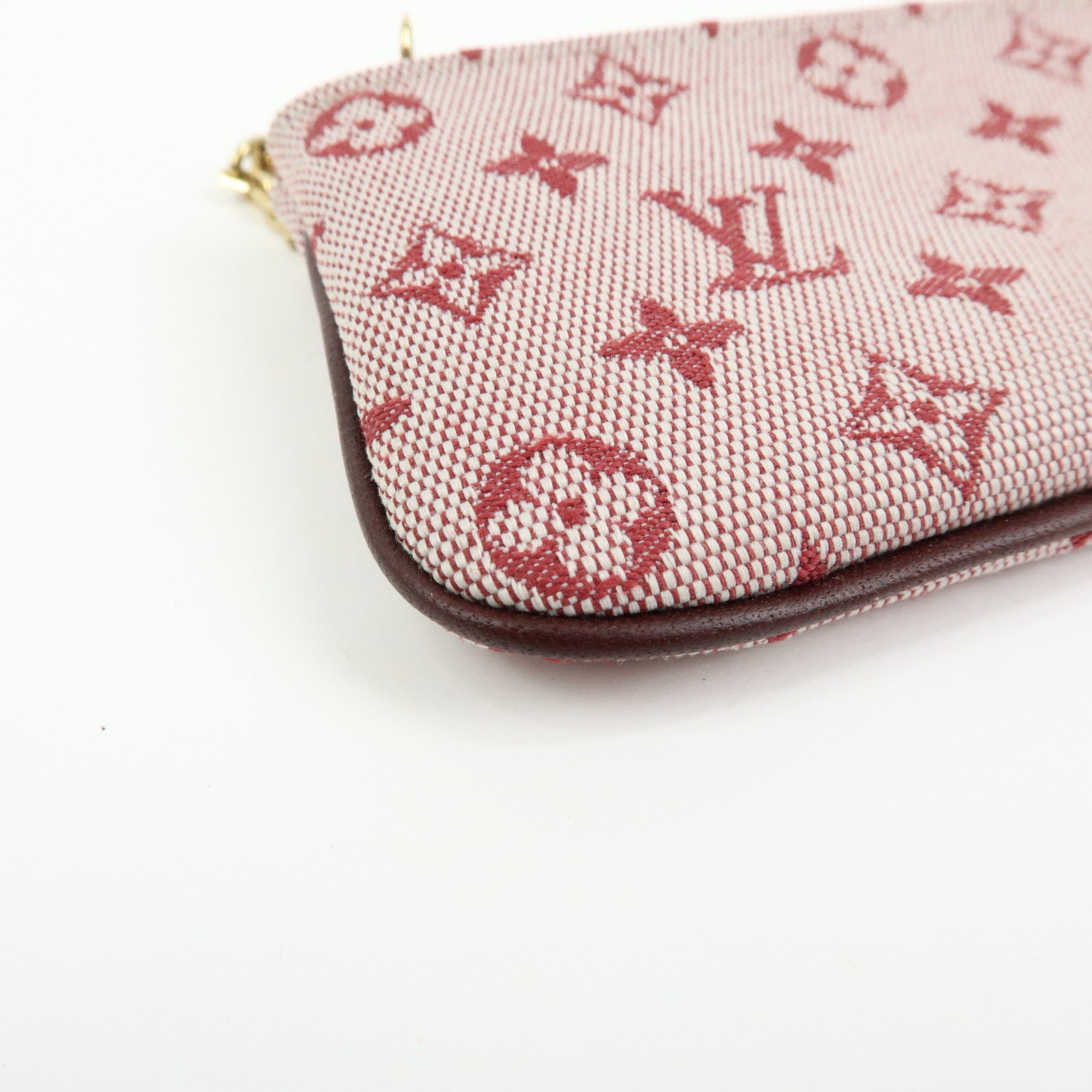 Louis Vuitton Monogram Mini Pochette Cles Coin Case Cerise M92238