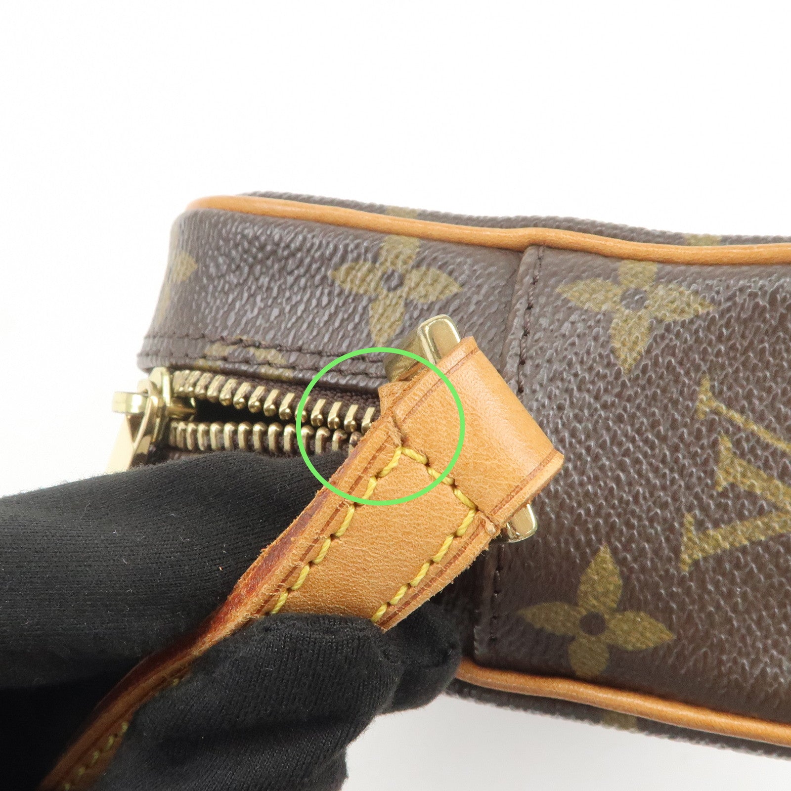 Louis Vuitton Monogram Pochette Cite Shoulder Bag Brown M51183