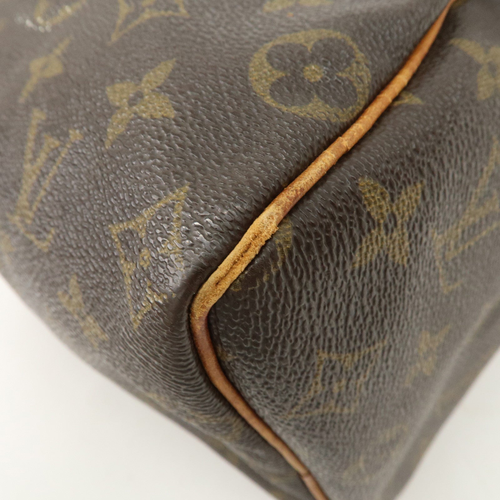 Louis Vuitton Monogram Speedy 25 Boston Bag Hand Bag Brown M41528