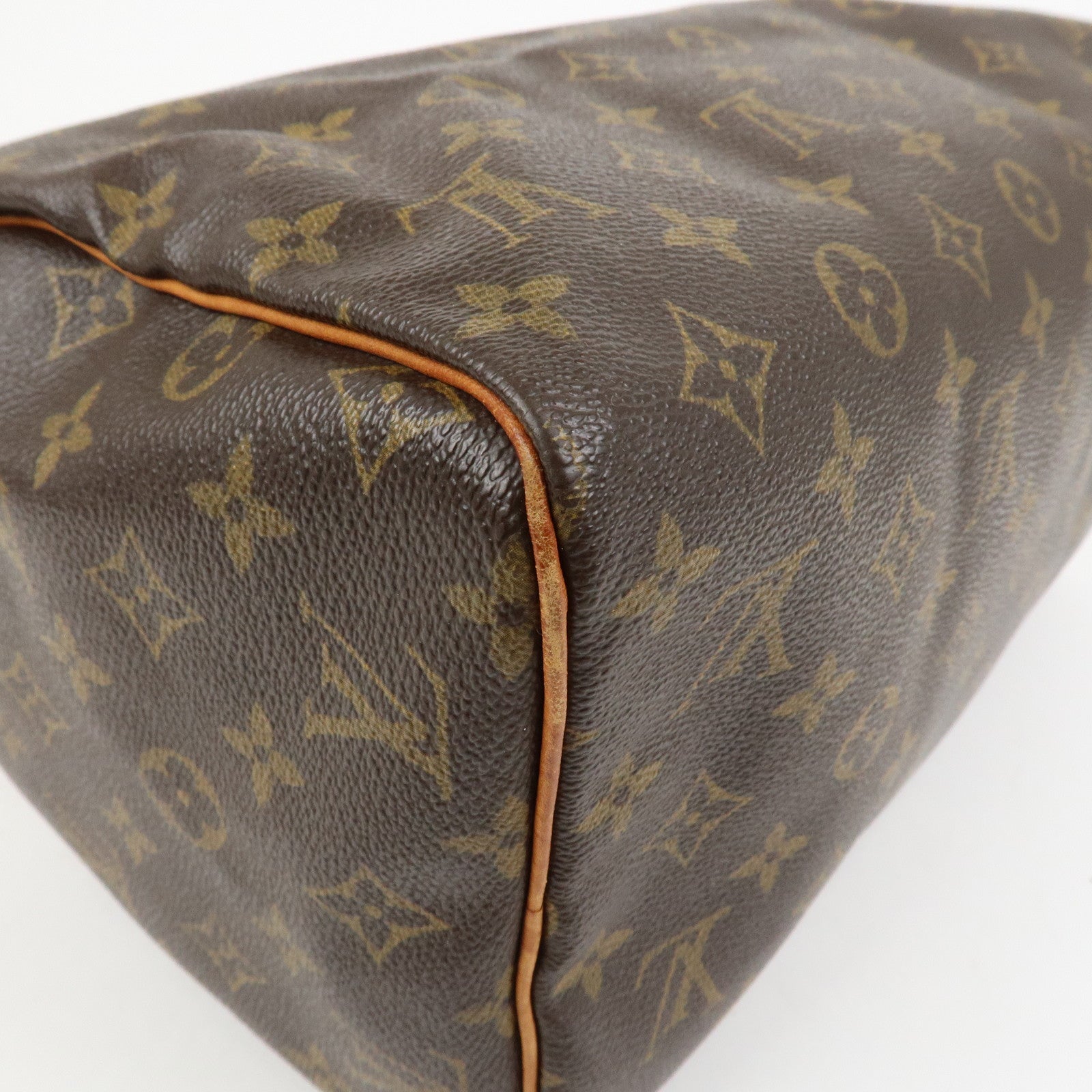 Louis Vuitton Monogram Speedy 30 Boston Bag Hand Bag Brown M41526