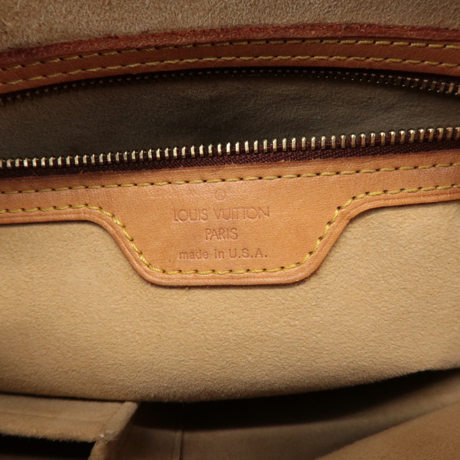 Louis Vuitton Monogram Looping GM Shoulder Bag Brown M51145