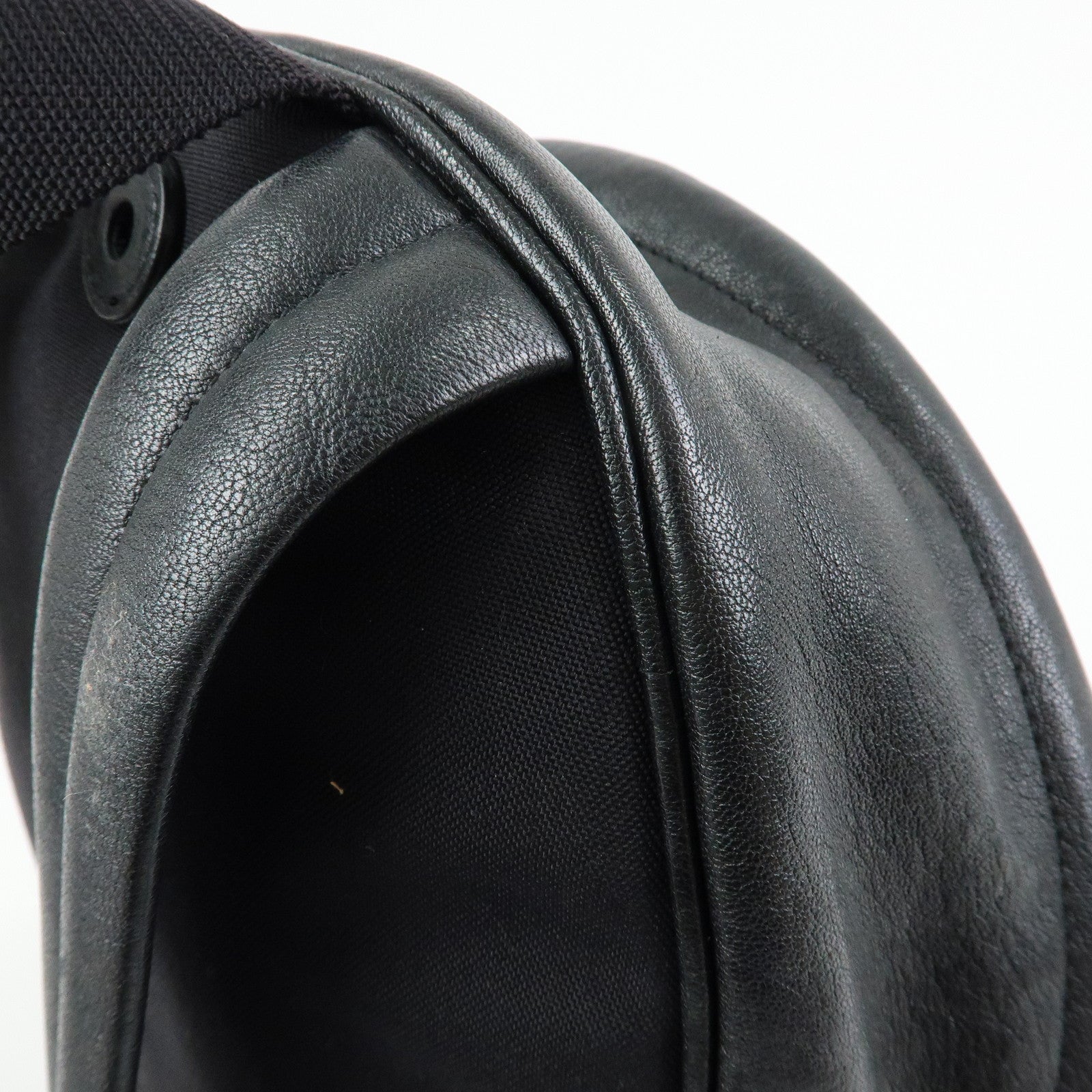 SAINT LAURENT PARIS CIty Leather Backpack Rucksack Black