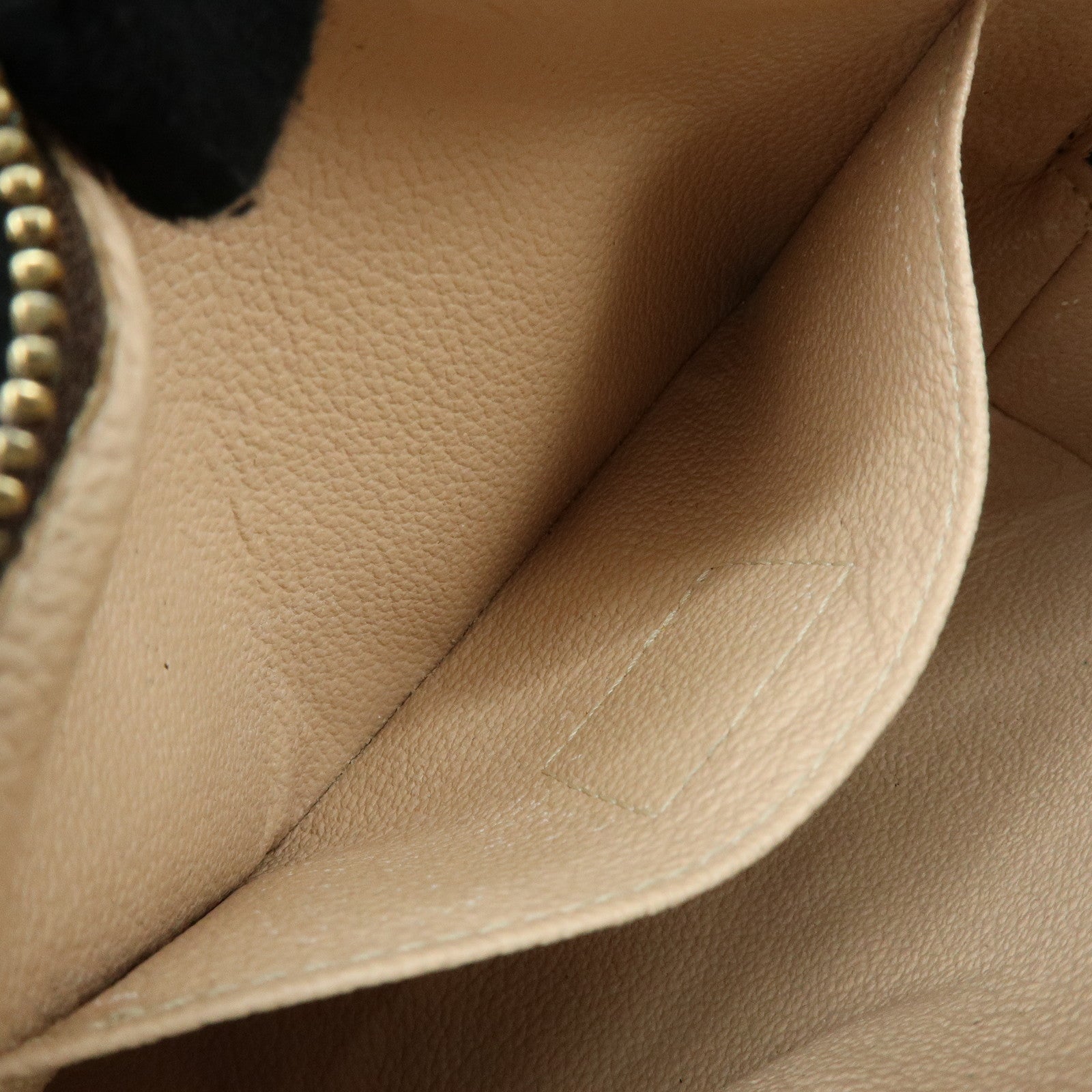 Louis Vuitton Monogram Pochette Cosmetic PM Pouch Brown M47515