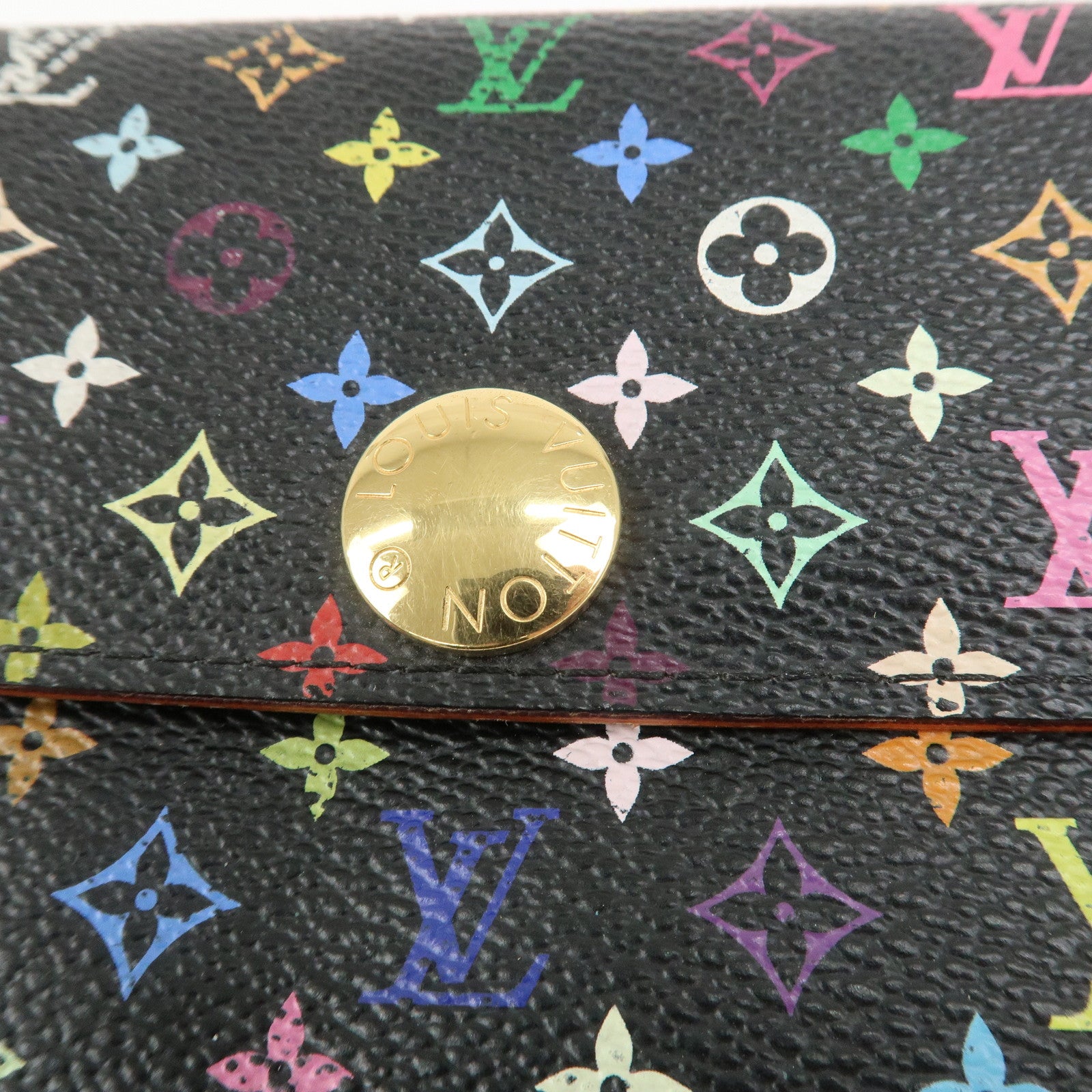 Louis Vuitton Monogram MultiColor Portefeuille Sarah Wallet M9353