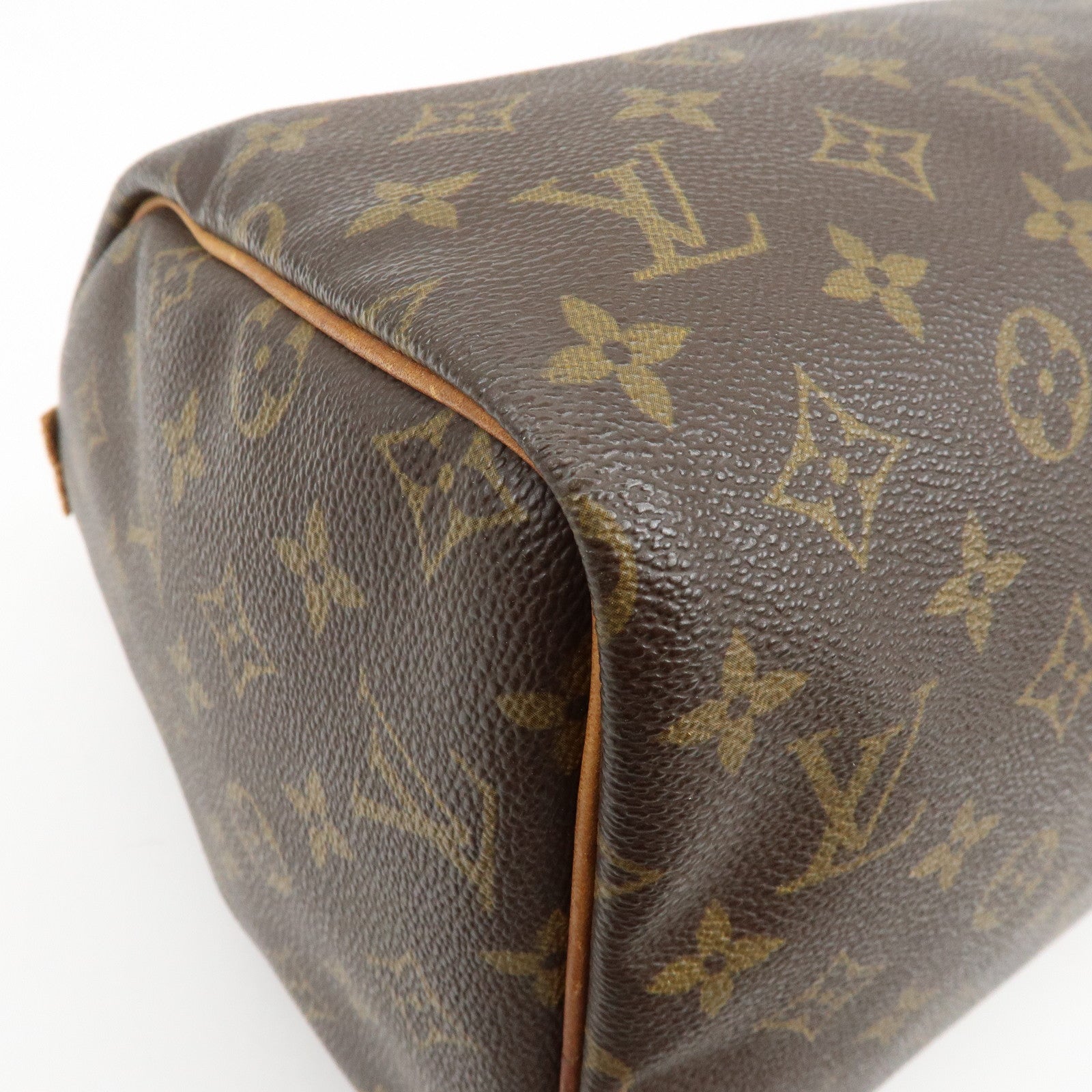 Louis Vuitton Monogram Speedy 30 Boston Bag Hand Bag Brown M41526
