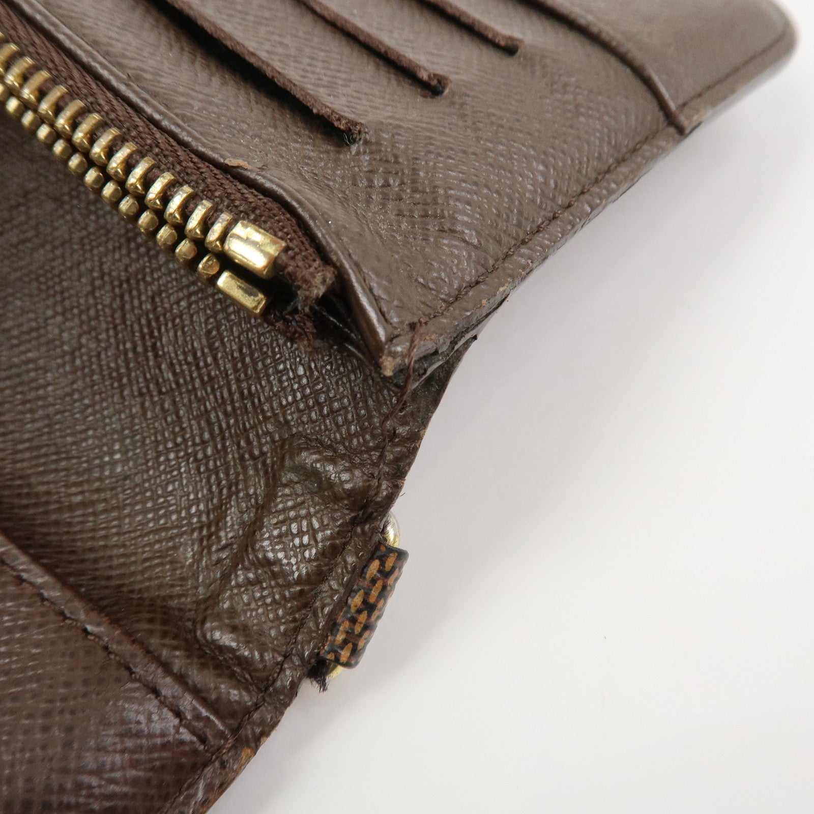 Louis Vuitton Damier Portefeuille Insolite Zippy Long Wallet N63071