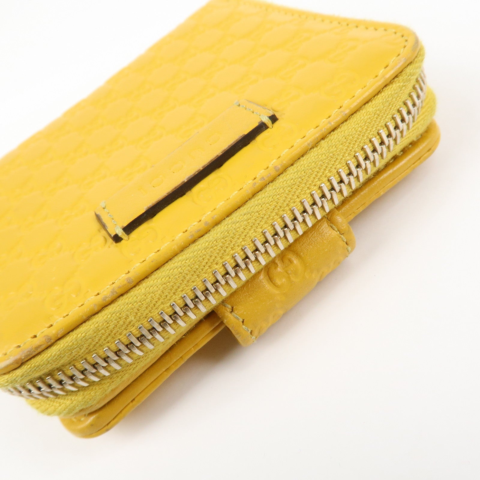 GUCCI Micro Guccissima Signature Bi-Fold Compact Wallet 449395