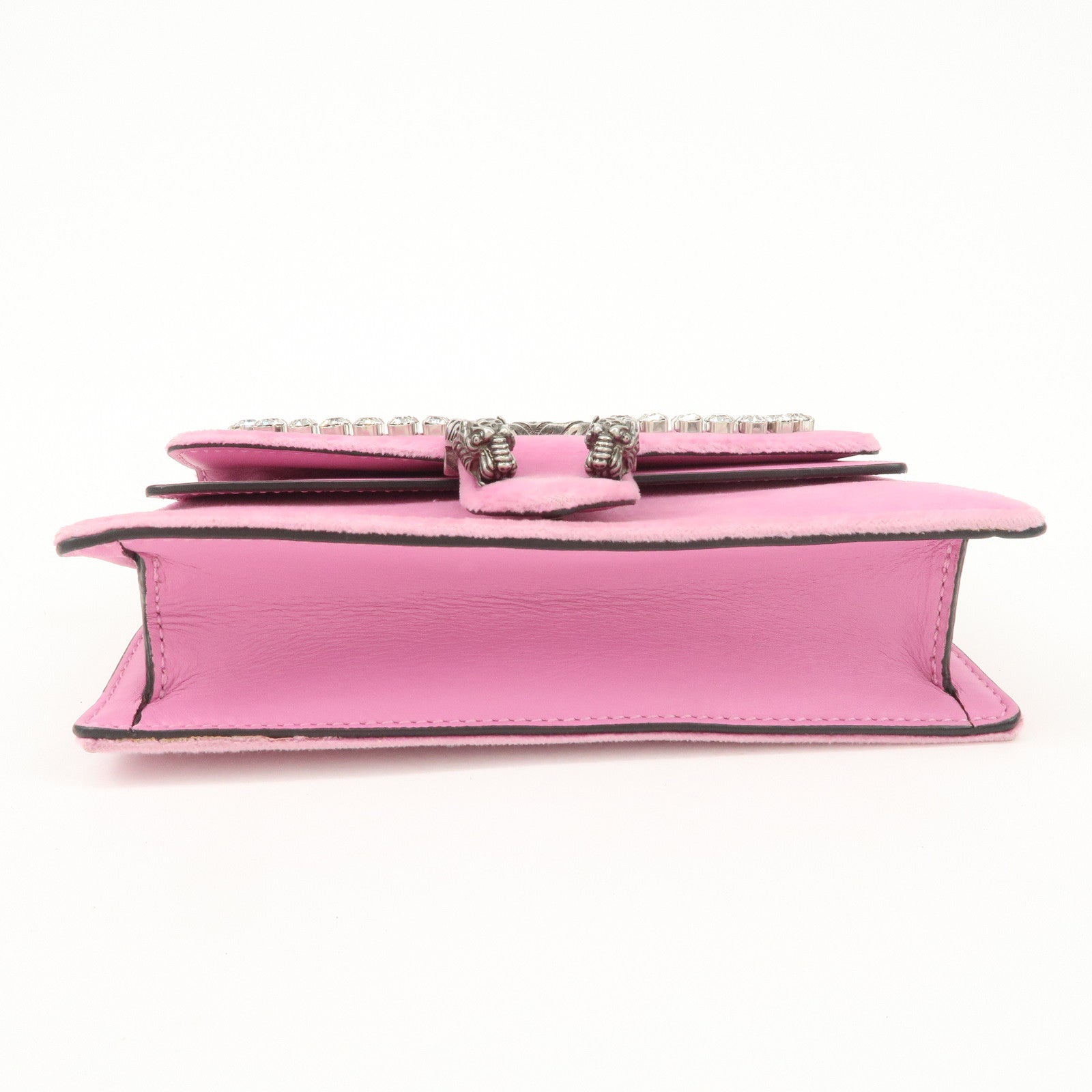 GUCCI Dionysus Super Mini Bag Leather Chain Shoulder Bag 476432 Used