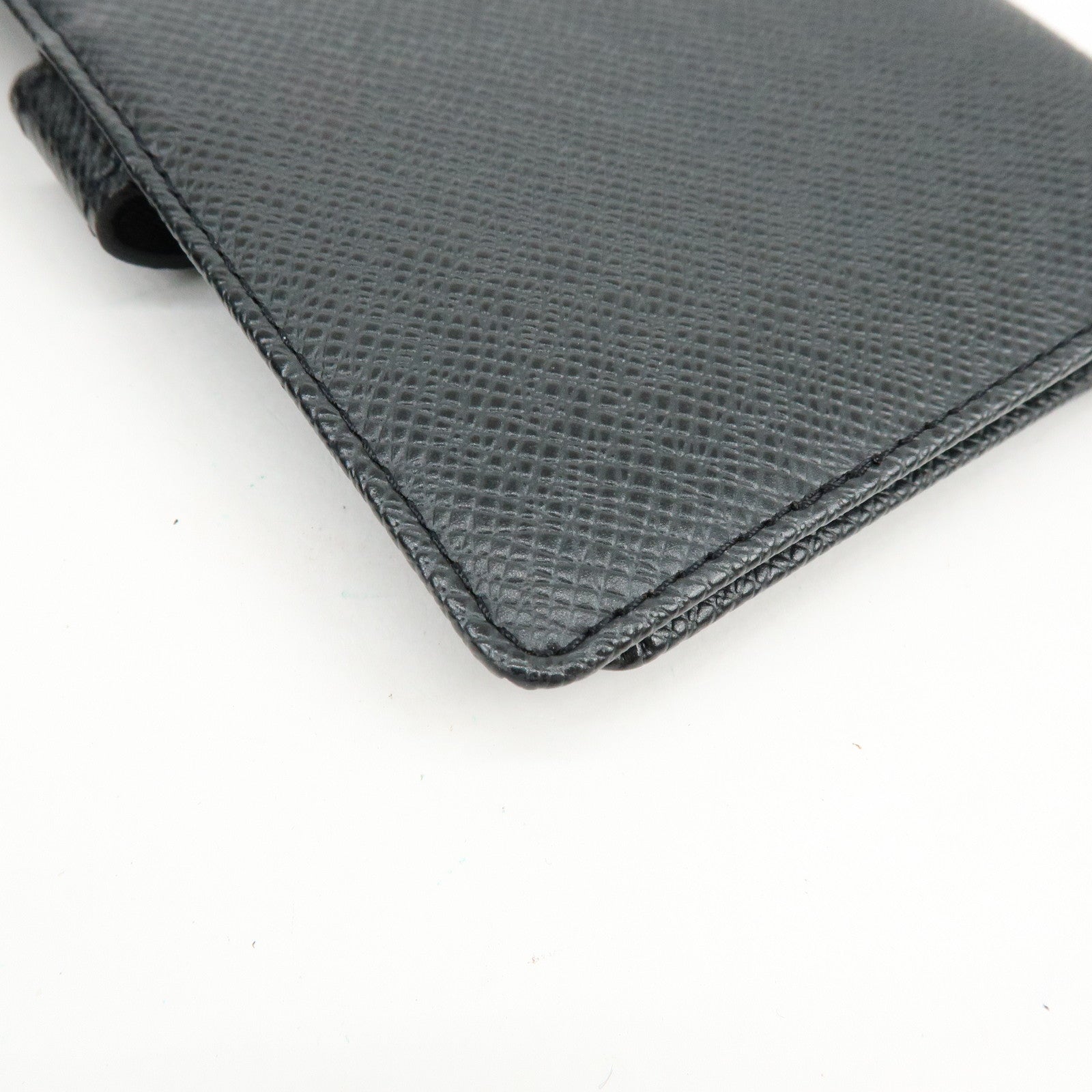 Louis Vuitton Taiga Leather Agenda PM Planner Cover Ardoise R20426