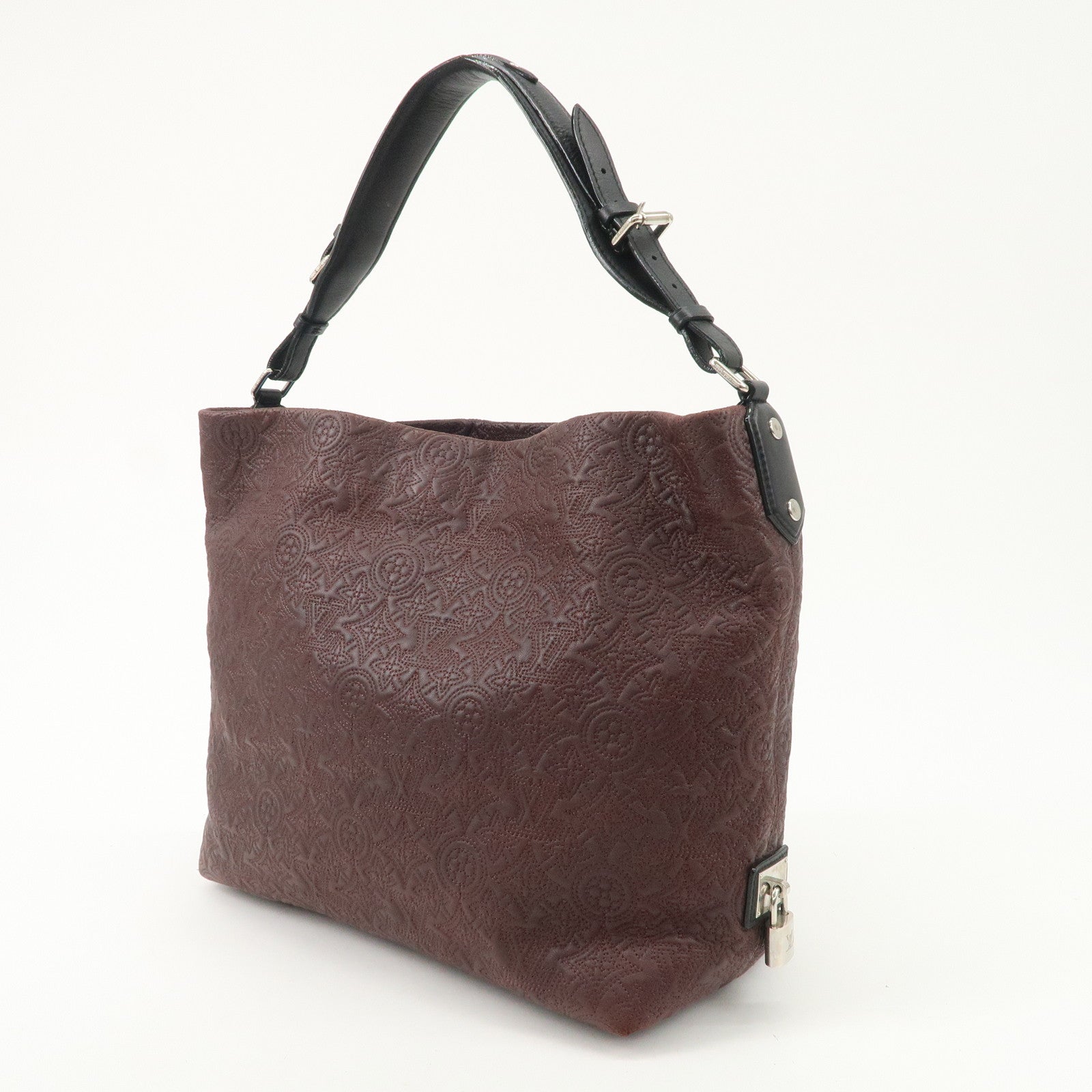 Louis Vuitton Monogram Antia Hobo PM Shoulder Bag Bordeaux M93834 Used