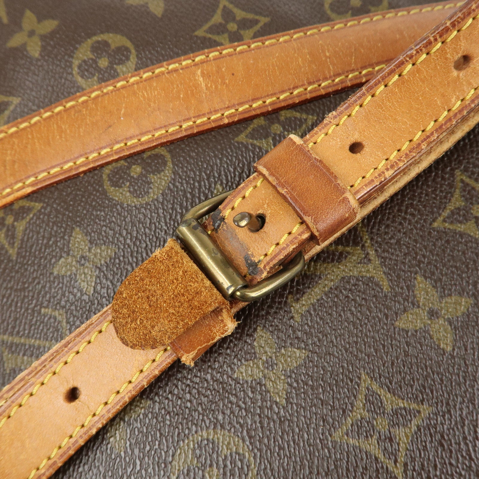 Louis Vuitton Monogram Randonnee GM Shoulder Bag Brown M42244