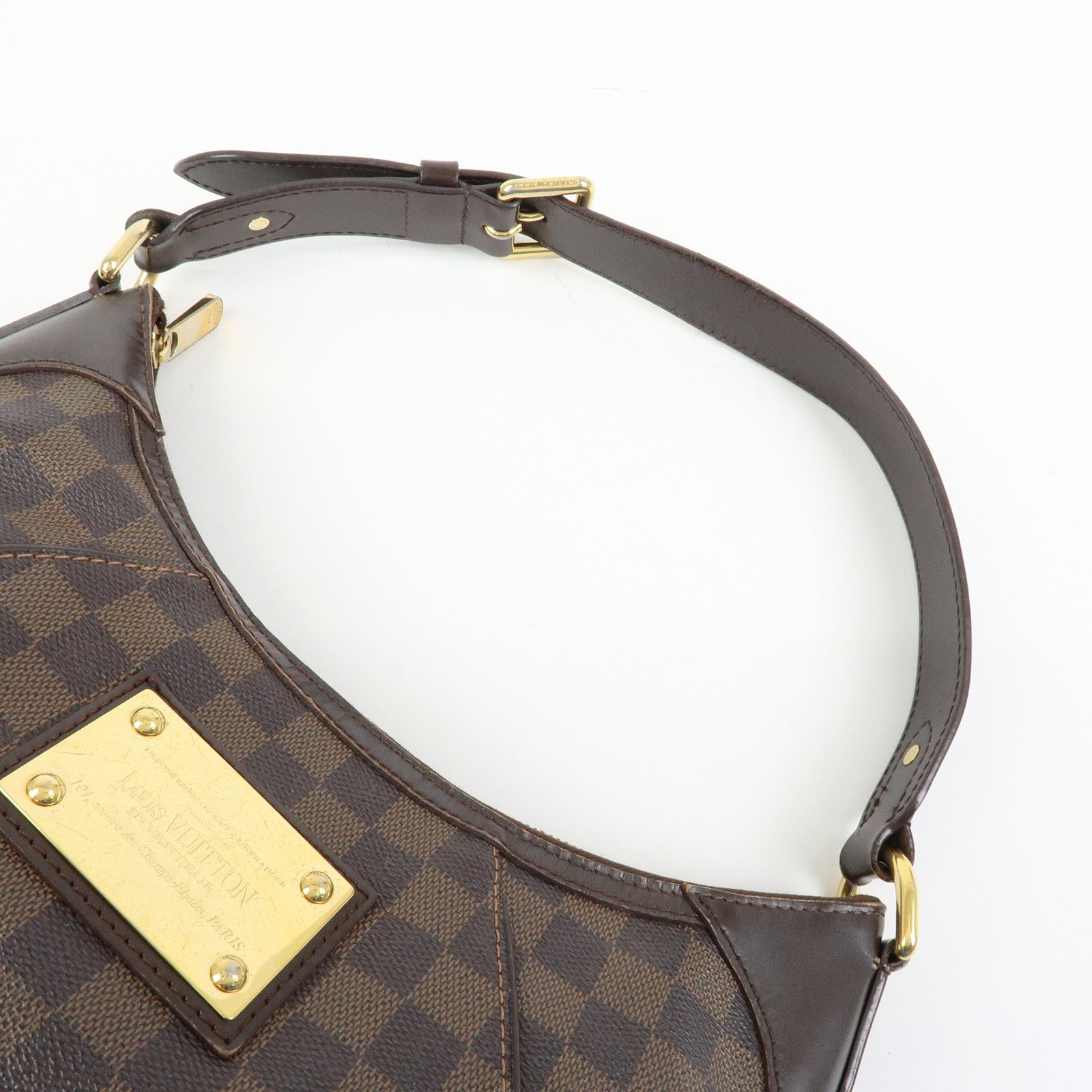 Louis Vuitton Damier Thames GM Shoulder Bag Damier Ebene N48181
