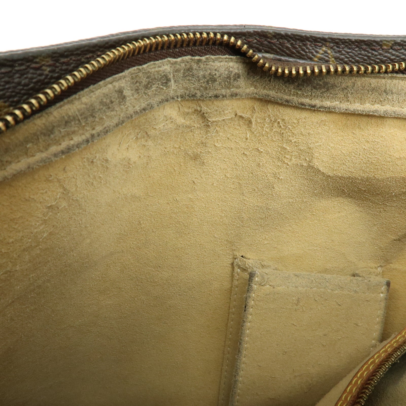Louis Vuitton Monogram Looping GM Canvas Shoulder Bag Brown M51145