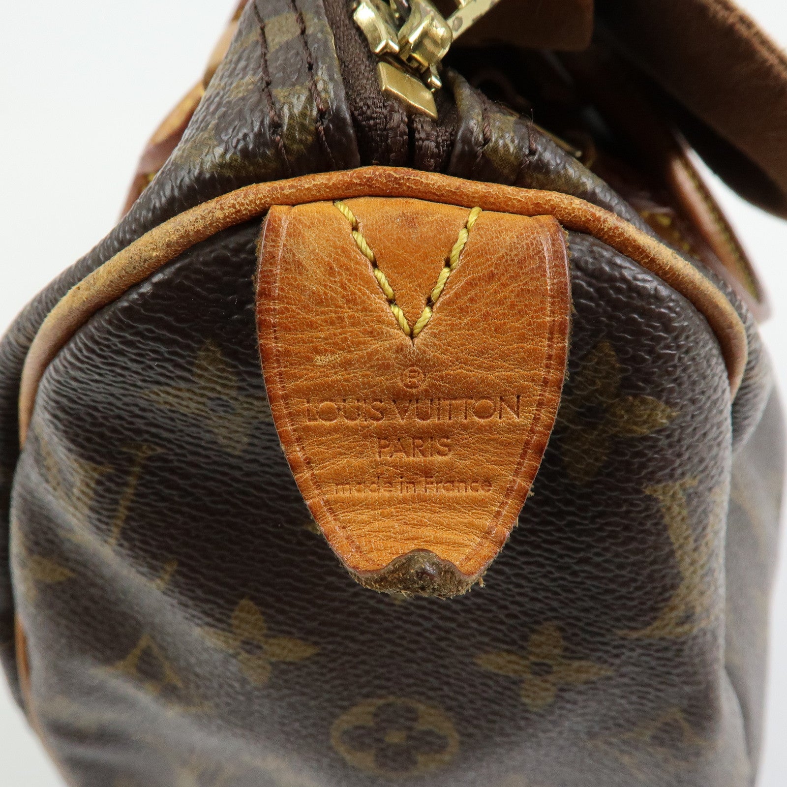 Louis Vuitton Monogram Speedy 25 Boston Bag Hand Bag Brown M41528