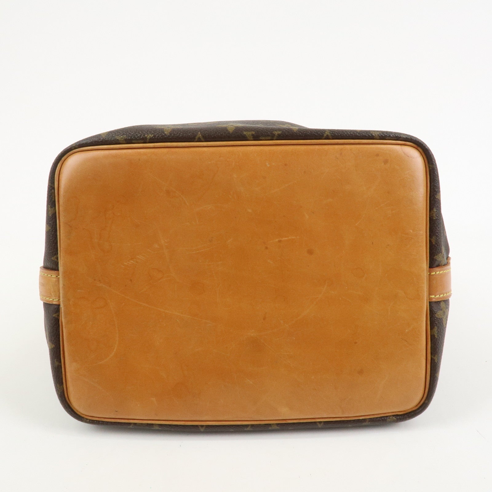 Louis Vuitton Monogram Petit Noe Shoulder Bag Brown M42226