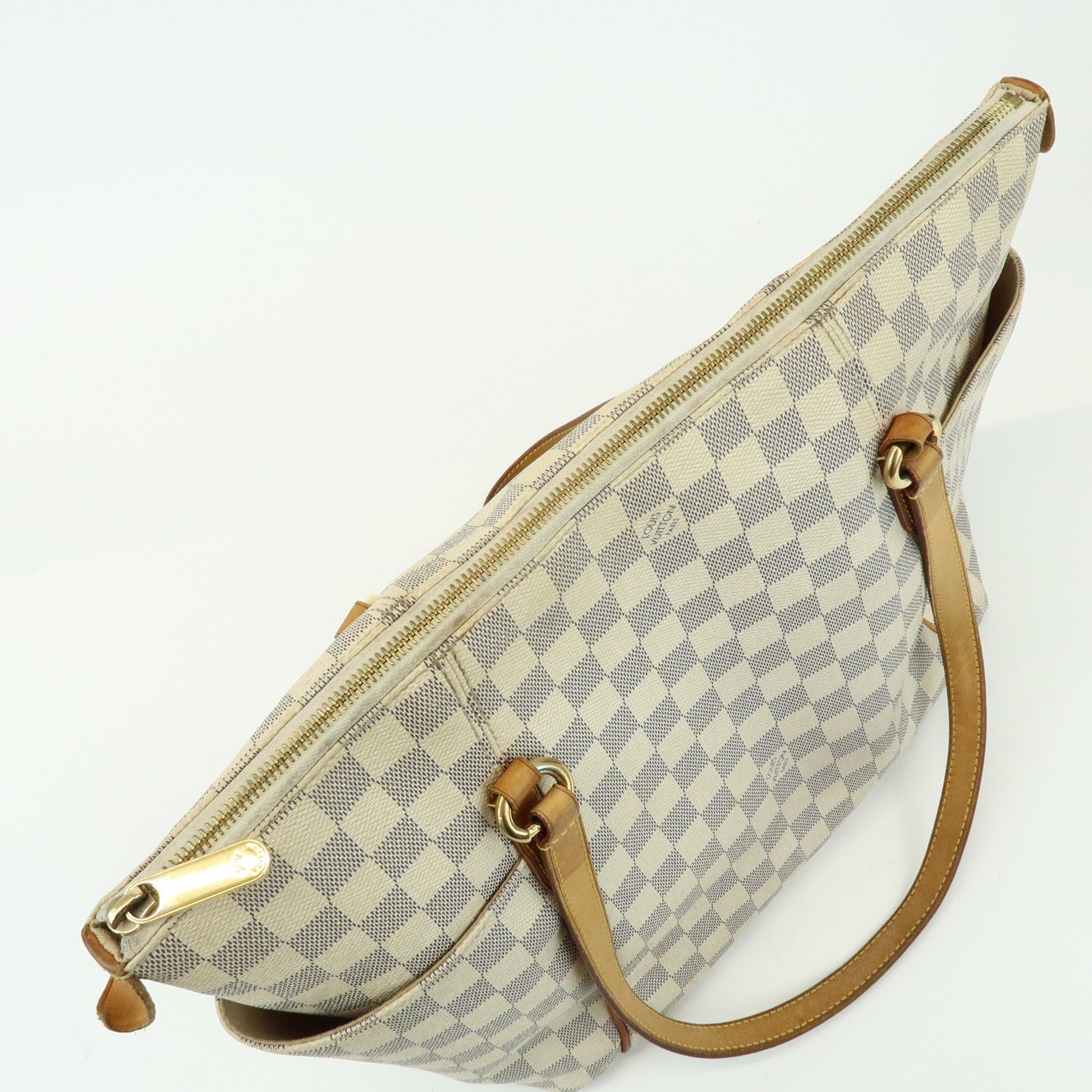 Louis Vuitton Damier Azur Totally MM Tote Bag Shoulder Bag N51262