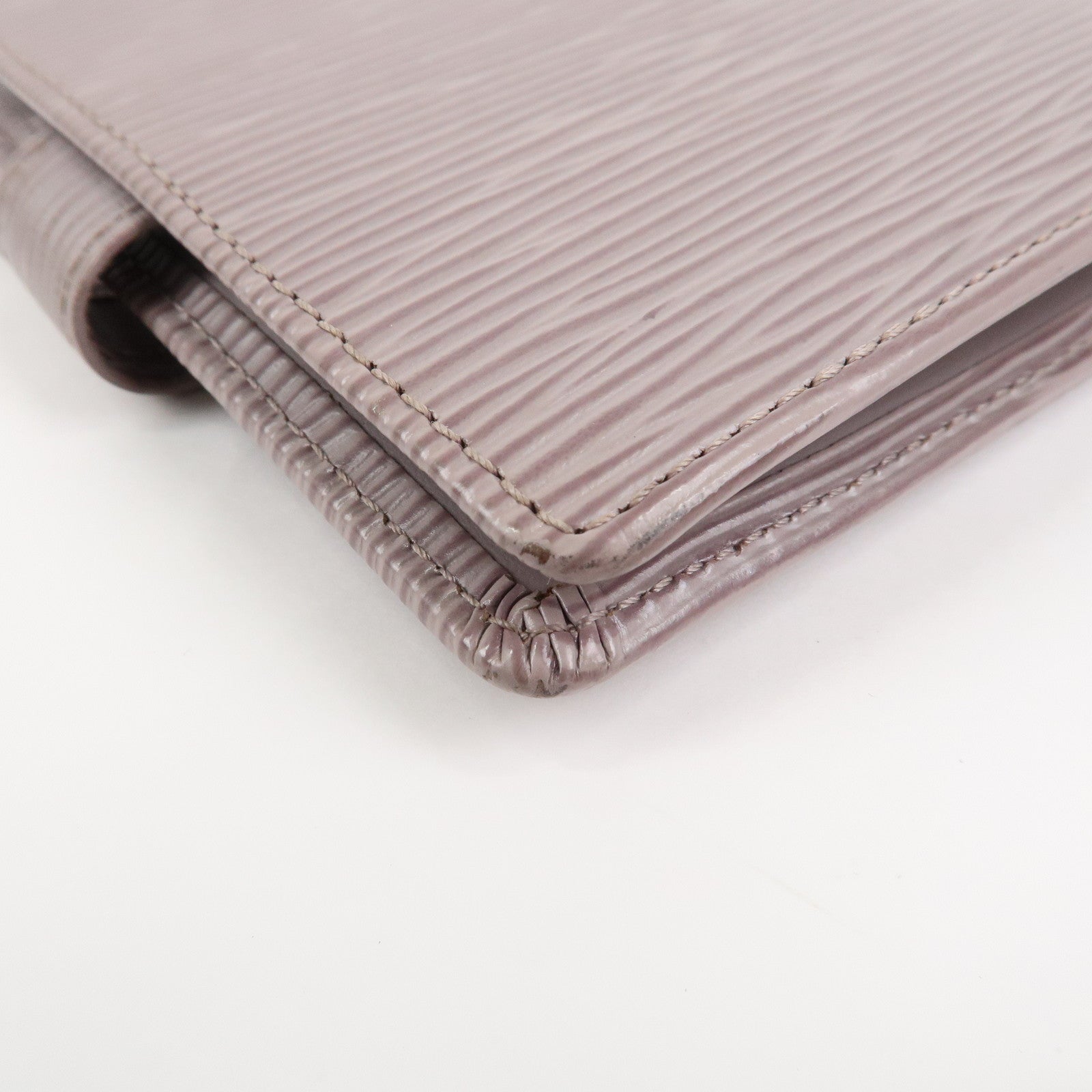 Louis Vuitton Epi Porte Billets Compact Wallet Lilac M6355B