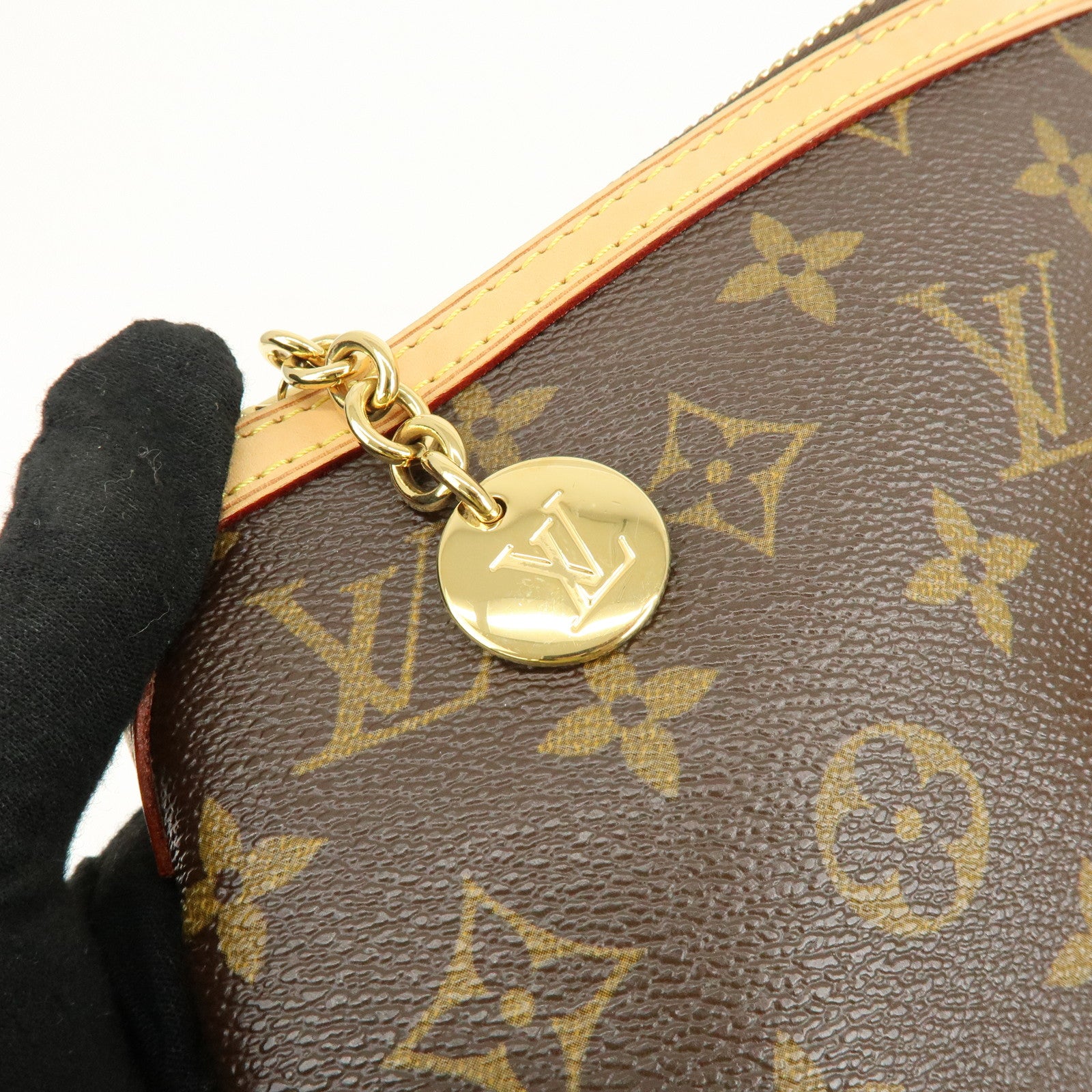 Louis Vuitton Monogram Palermo GM 2Way Hand Bag Brown M40146