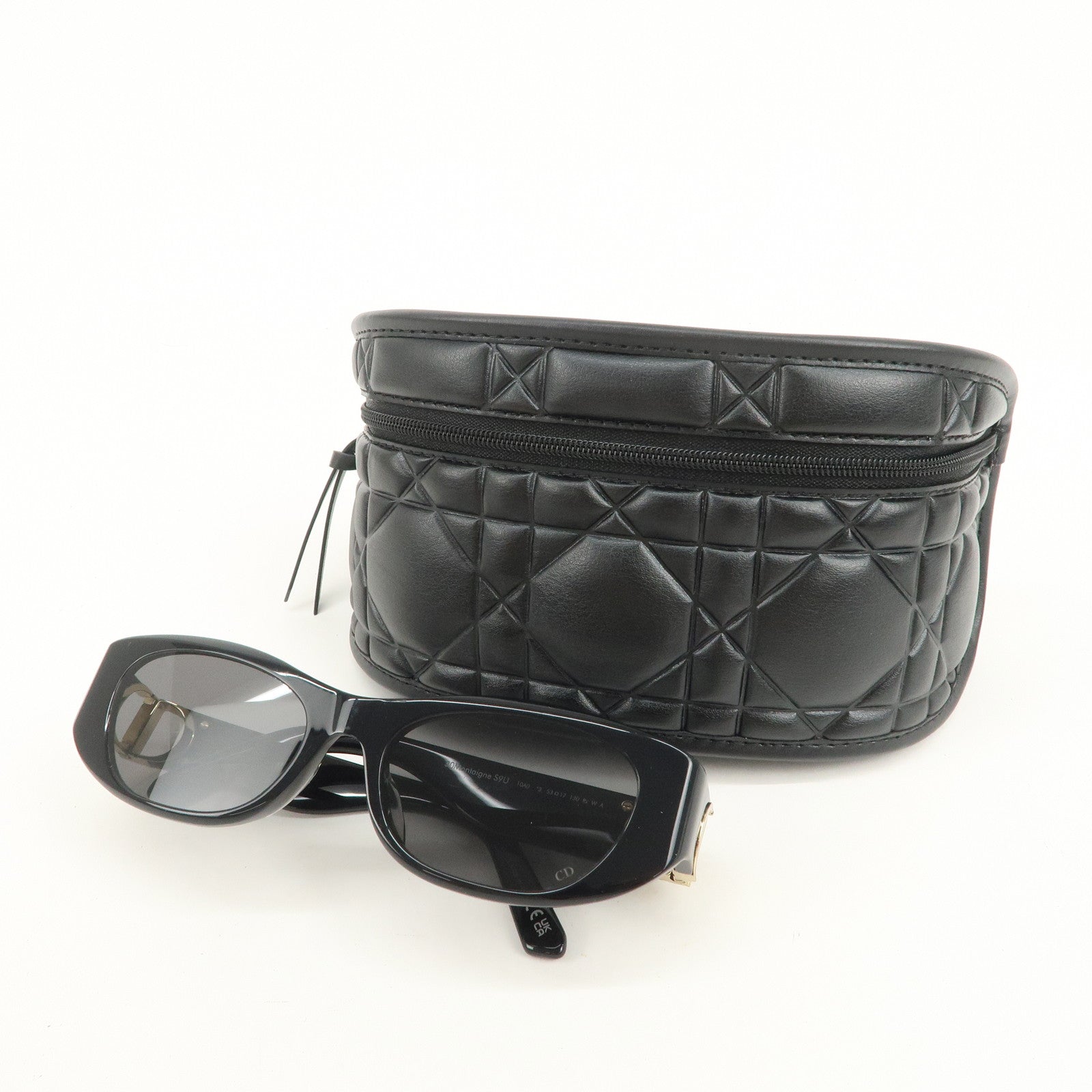 Christian Dior Plastic Sunglasses 10A0 *3 53□17 130 Black