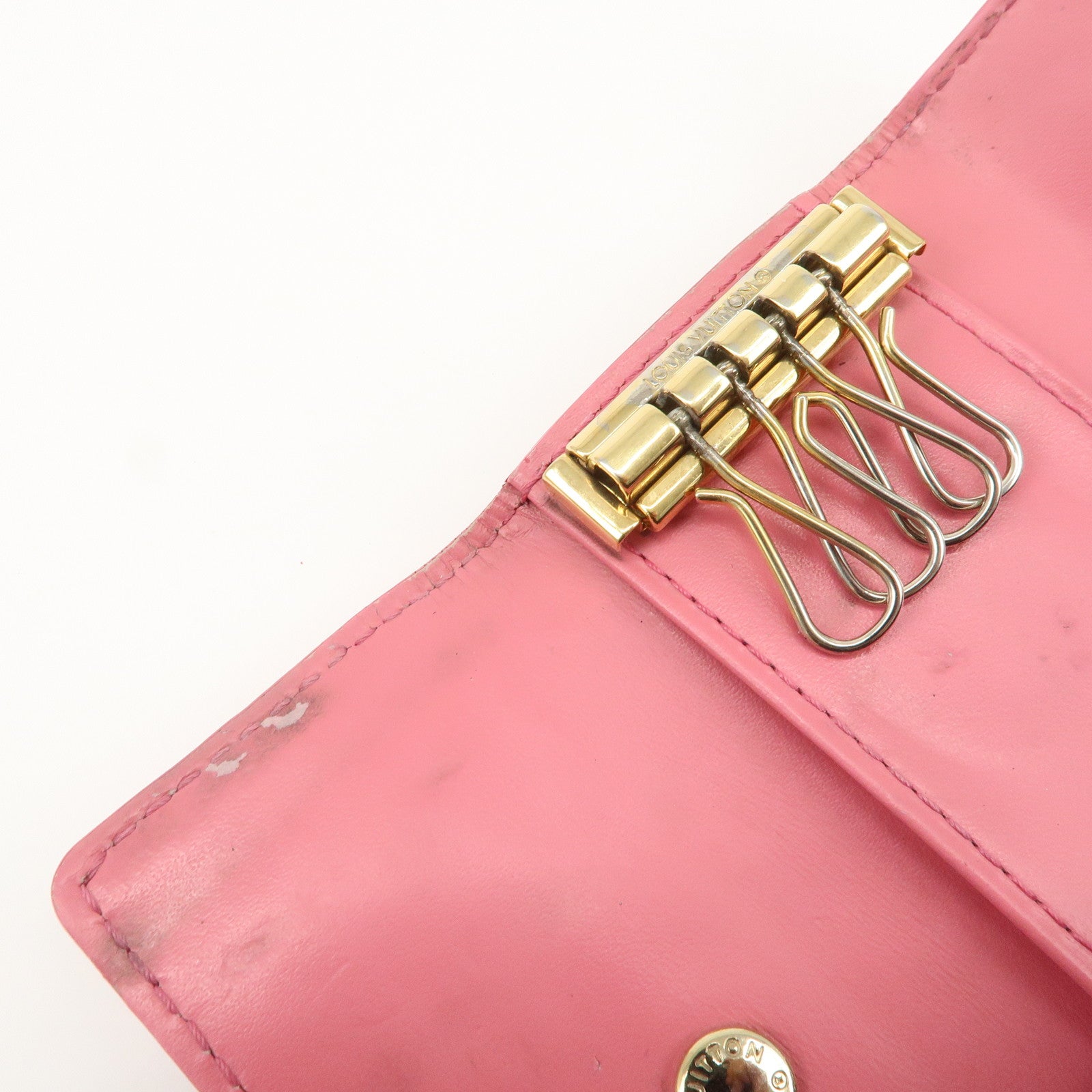 Louis Vuitton Monogram Vernis Set of 2 Key Case M9145F M62631