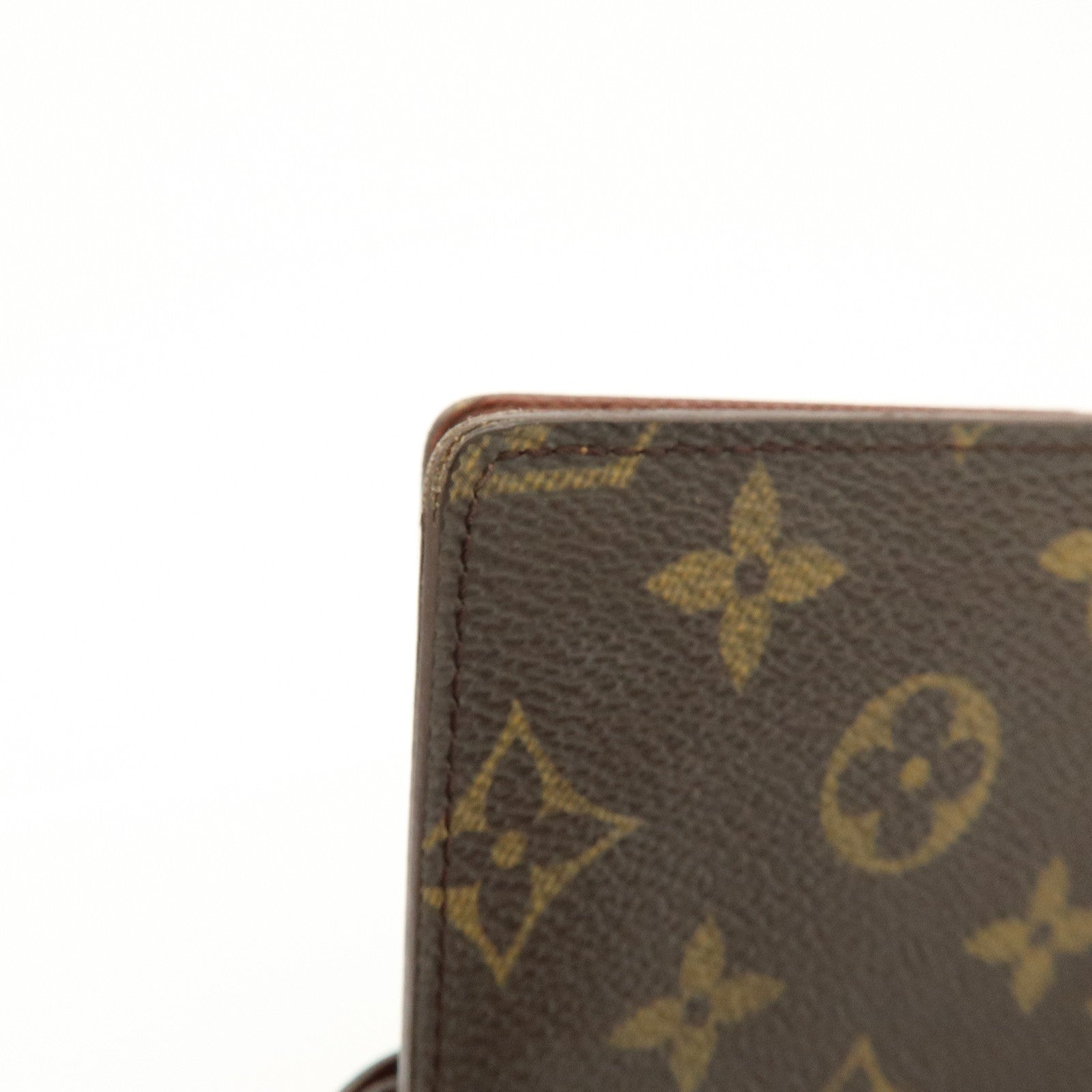 Louis Vuitton Monogram Agenda PM Planner Cover Brown R20005