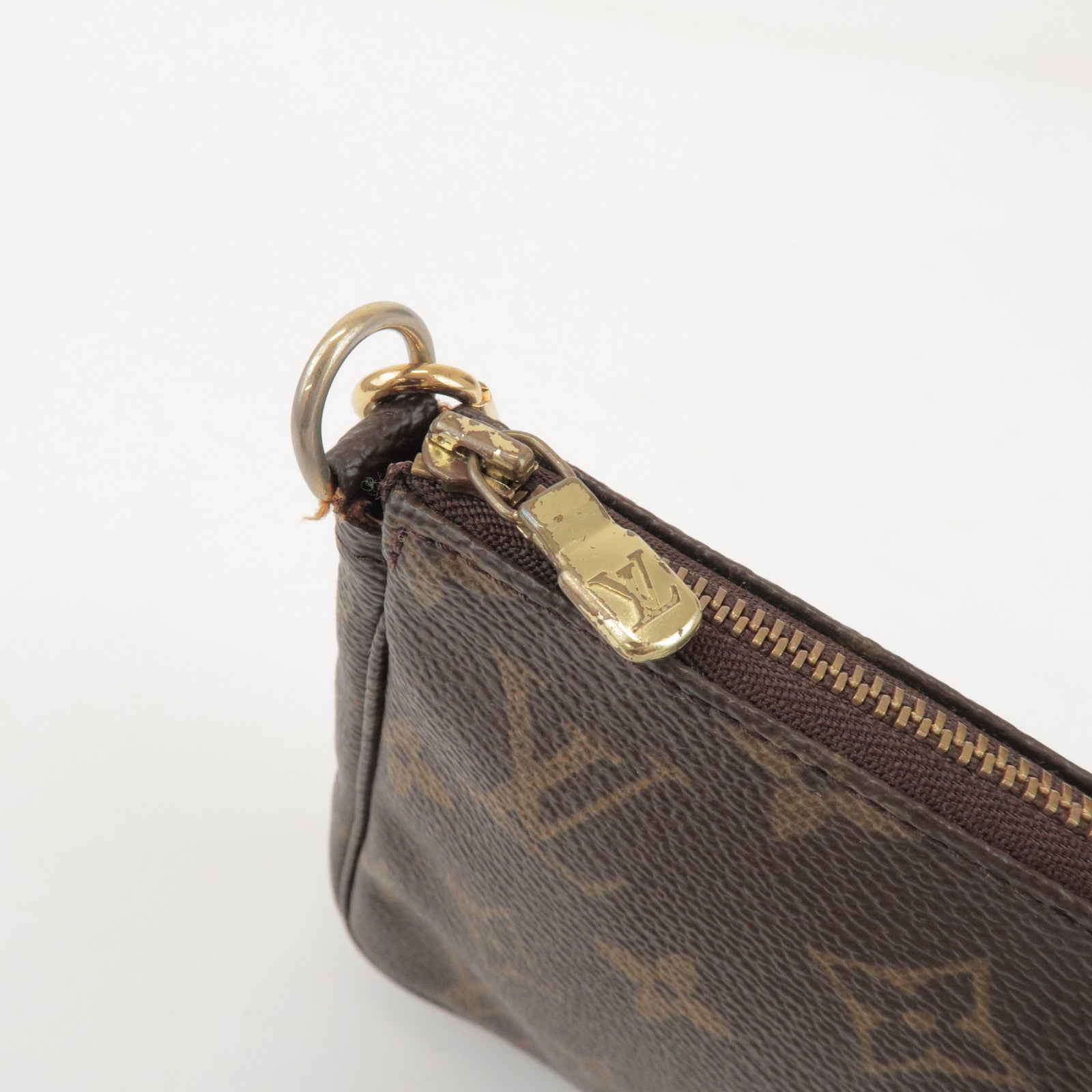 Louis Vuitton Monogram Pochette Accessoires Pouch Hand Bag M51980