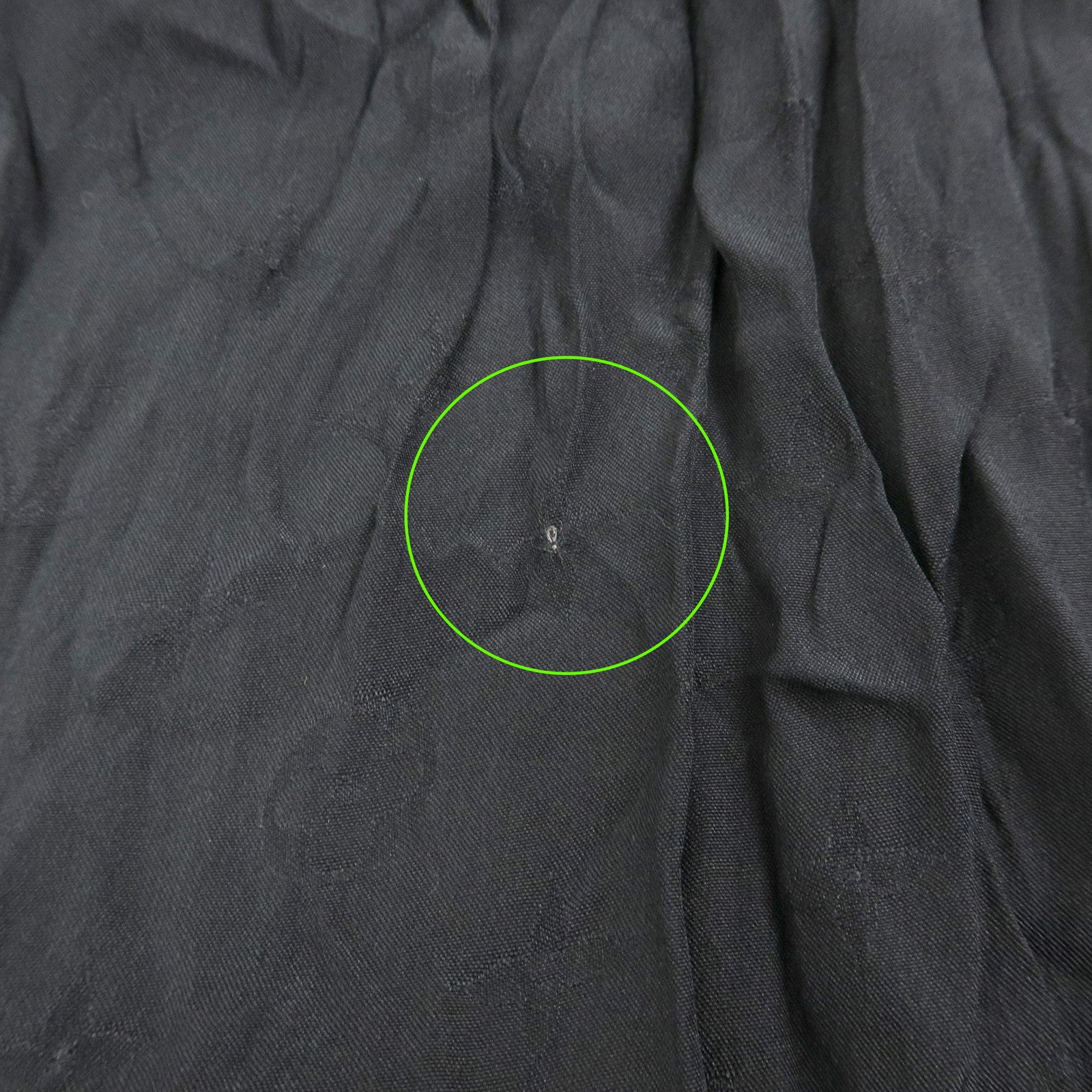 Louis Vuitton Monogram Silk 100% Scarf Shawl Black