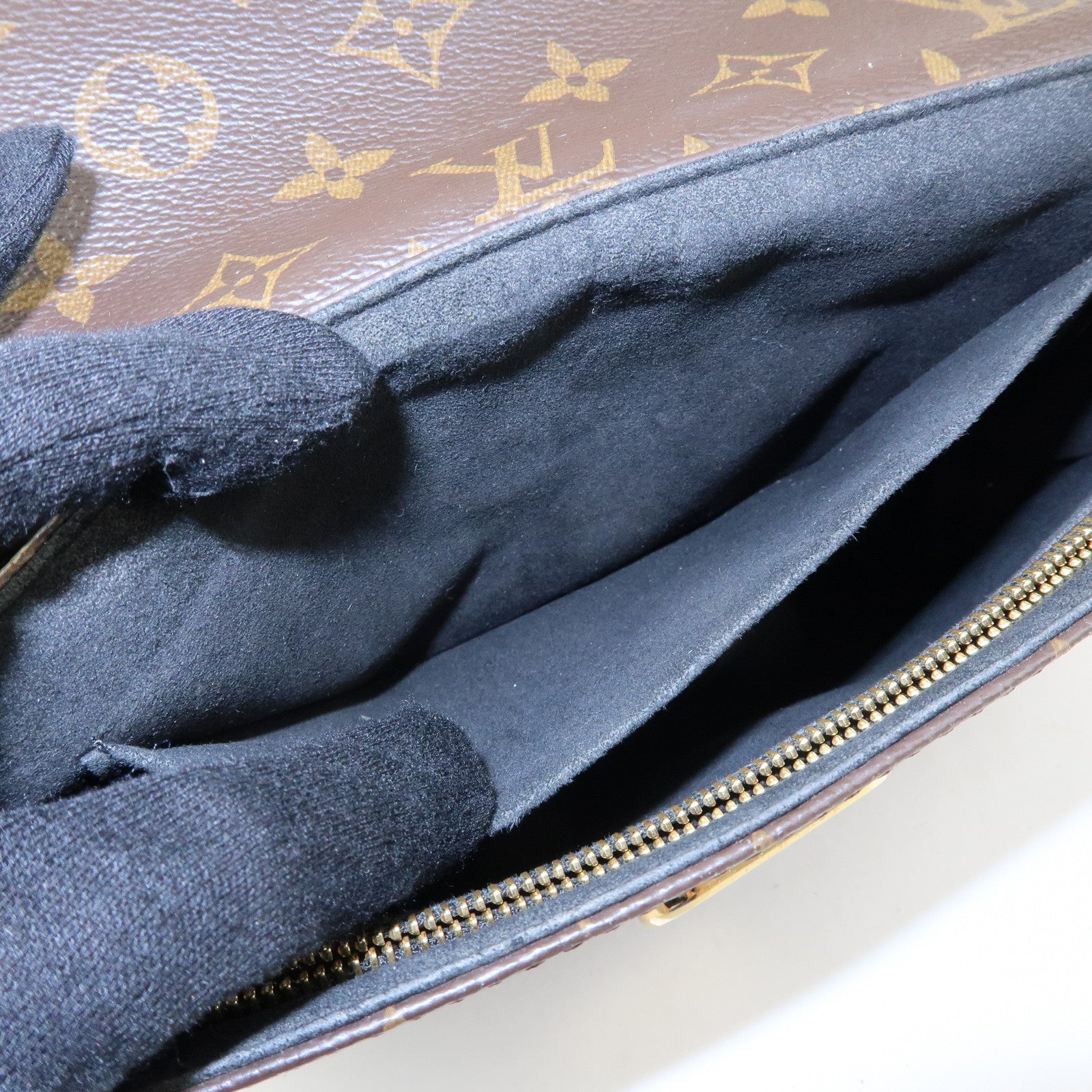 Louis Vuitton Monogram Saint Placide Canvas Shoulder Bag M43714