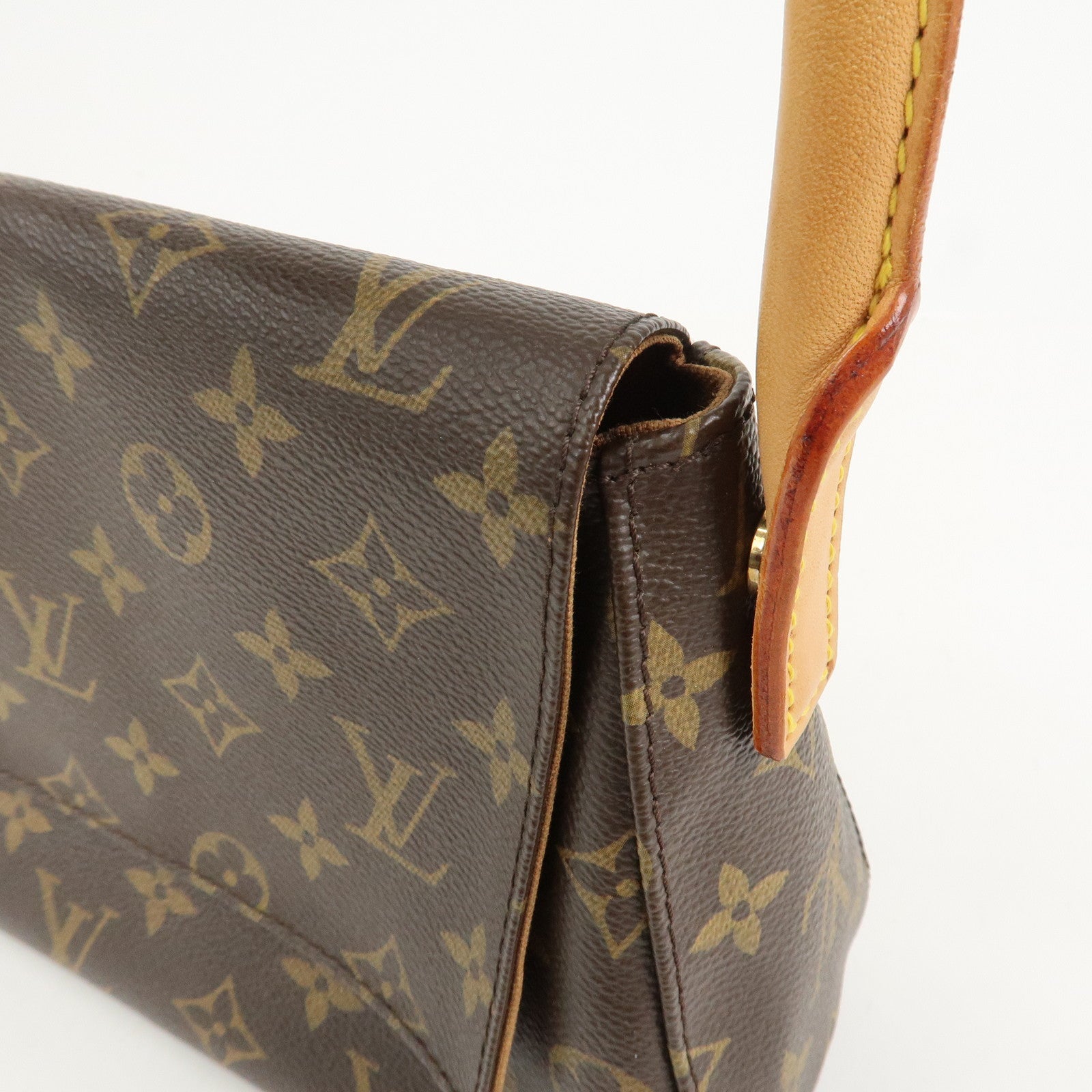 Louis Vuitton Monogram Mini Looping Shoulder Bag Brown M51147