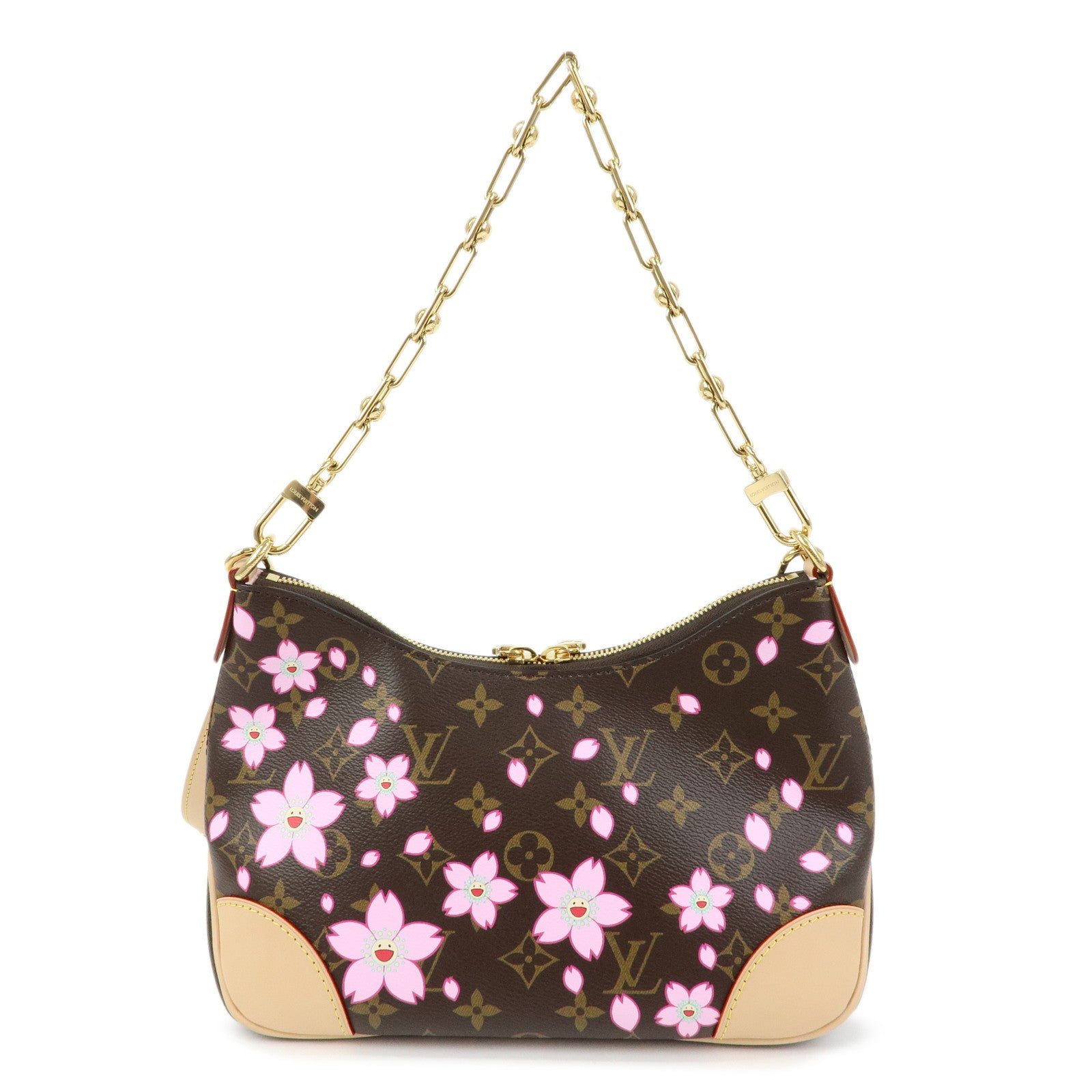 Louis Vuitton Monogram LV×TM Boulogne PM Chain Shoulder Bag M13265