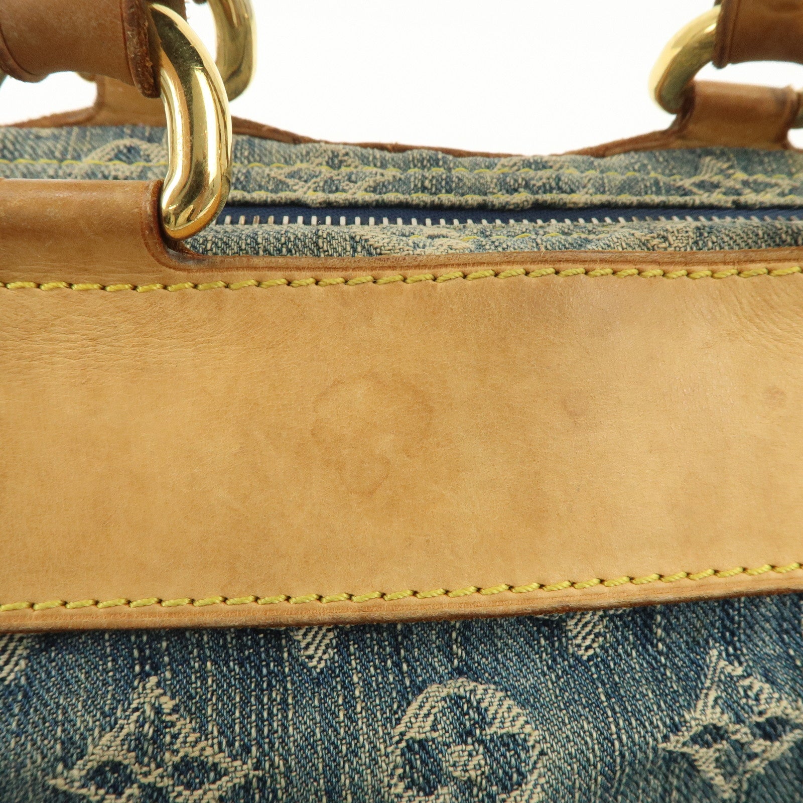 Louis Vuitton Monogram Denim Neo Speedy Boston Bag Blue M95019