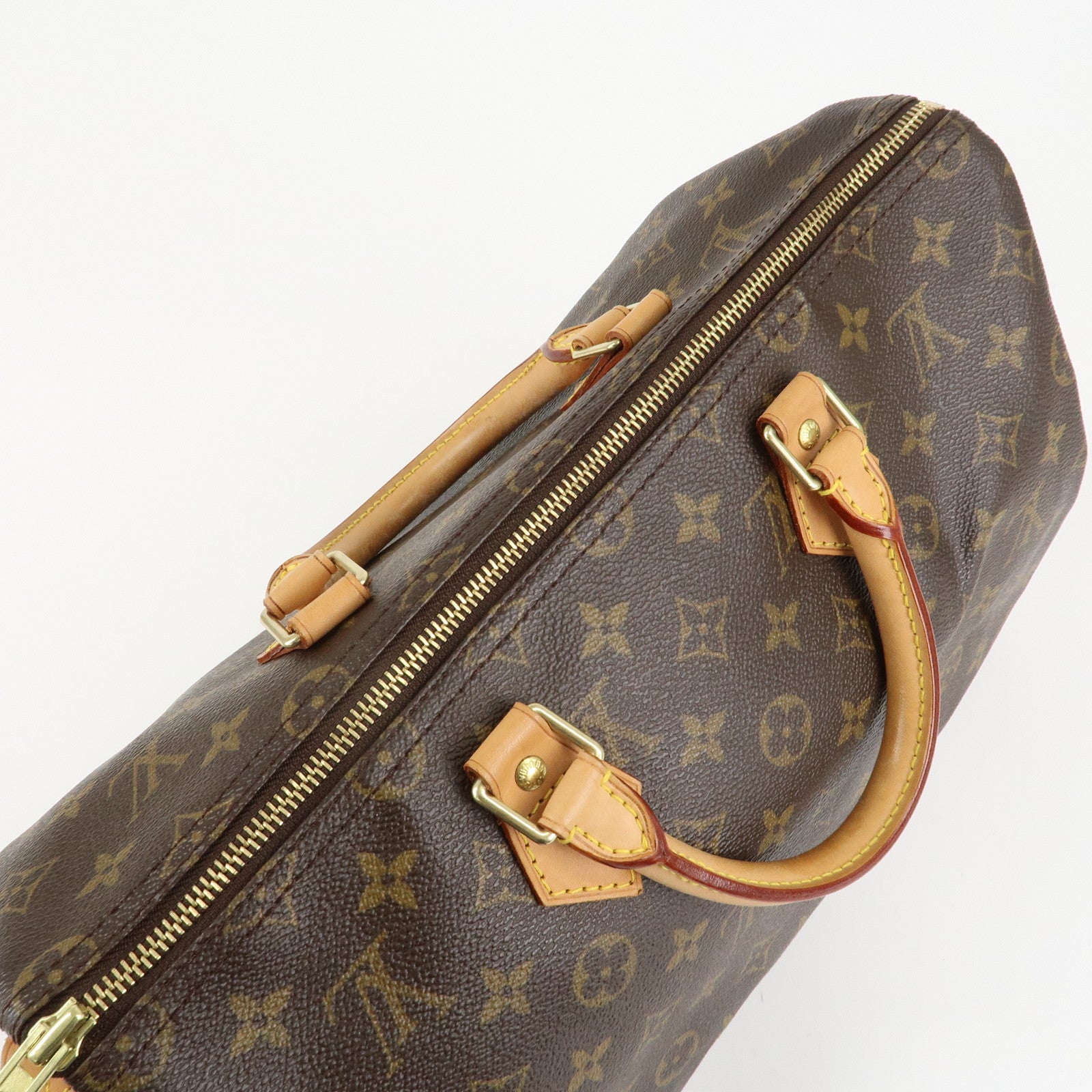 Louis Vuitton Monogram Speedy 35 Hand Bag Boston Bag M41524 Used