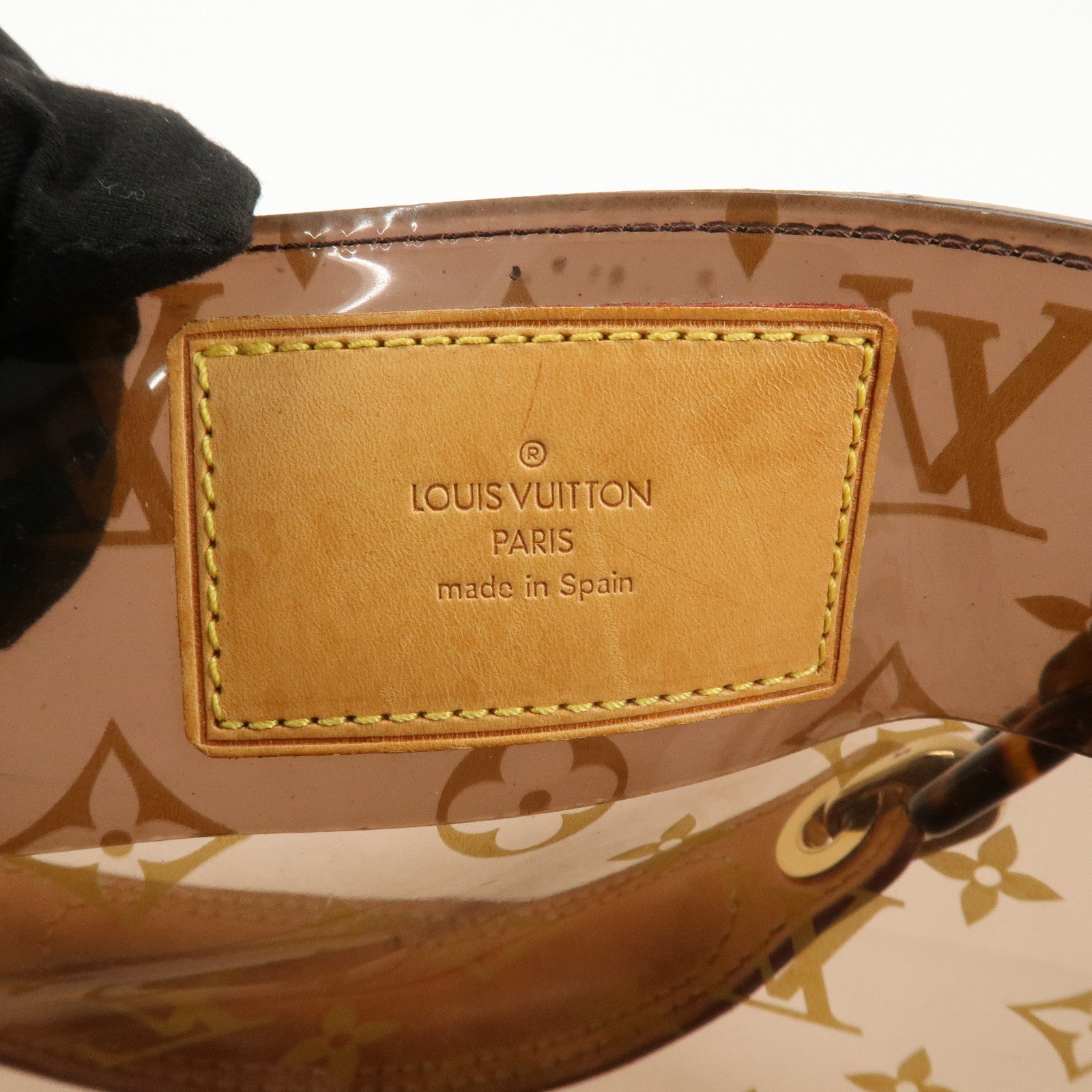 Louis Vuitton Monogram Cabas Ambre PM Vinyl Tote Bag M92502 Used