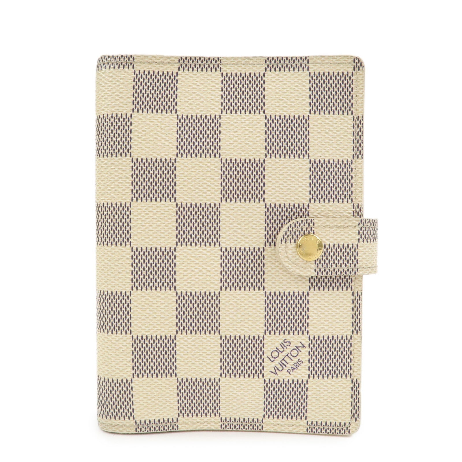 Louis Vuitton Damier Azur Agenda PM Planner Cover R20706