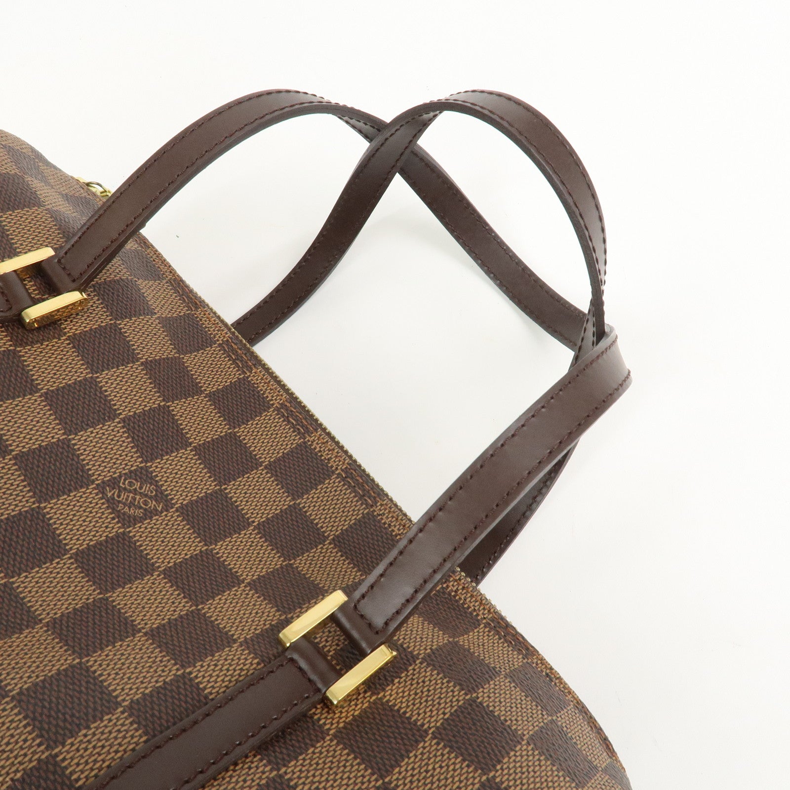 Louis Vuitton Damier Ebene Papillon 30 Hand Bag Brown N51303