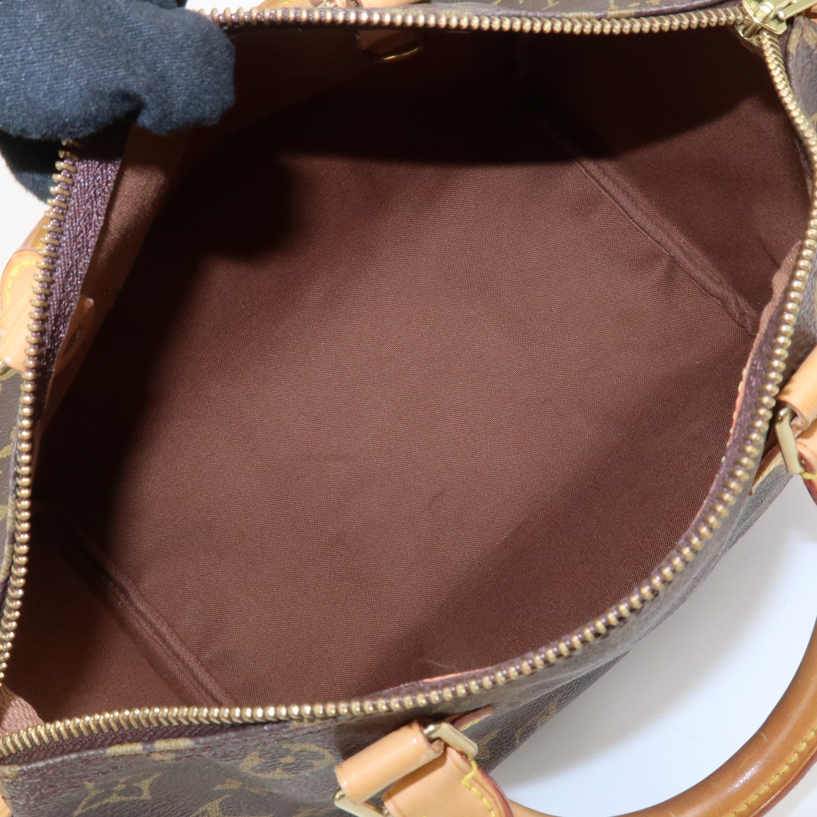 Louis Vuitton Monogram Speedy 30 Boston Bag Hand Bag Brown M41526