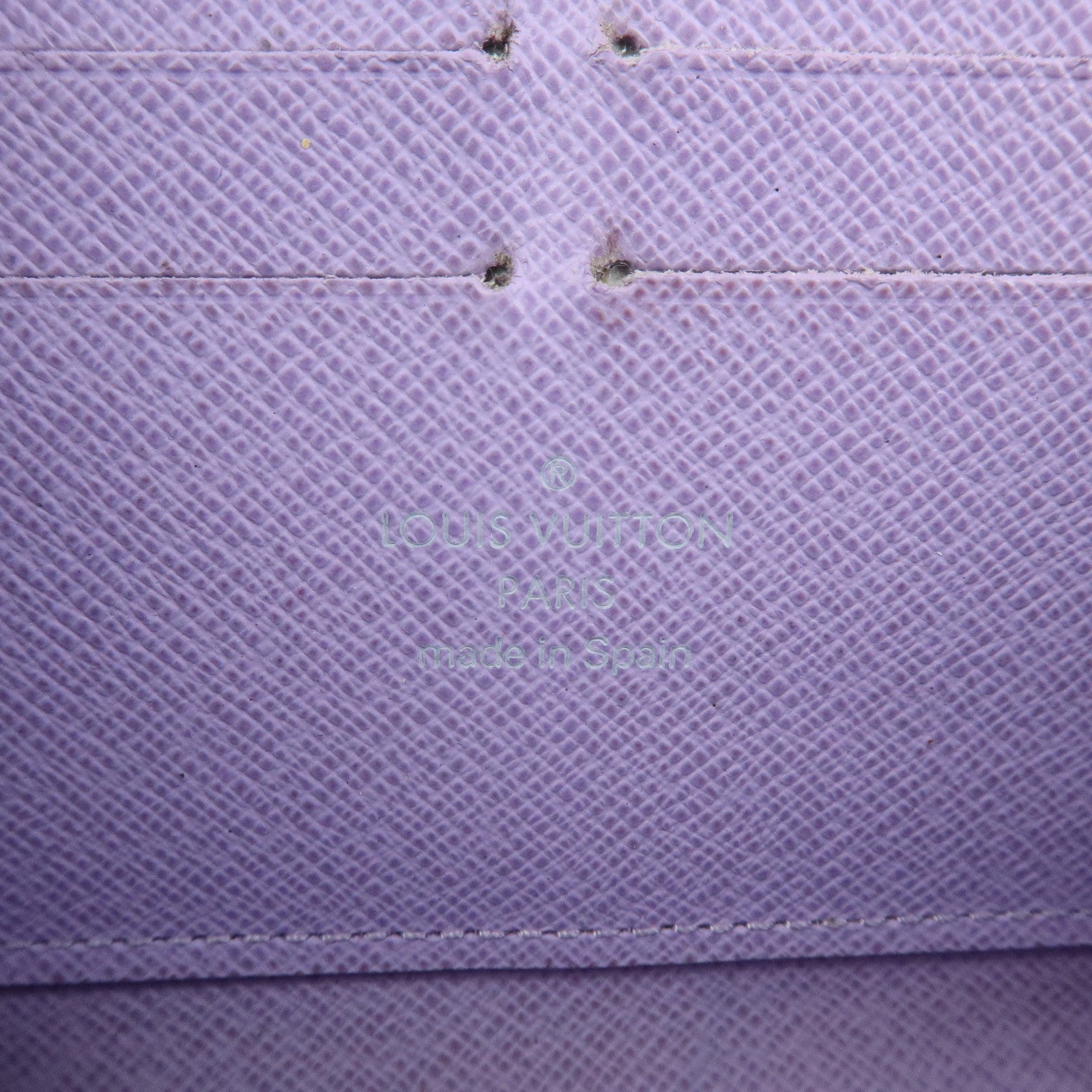 Louis Vuitton Monogram Multi Color Zippy Wallet Violet M60275